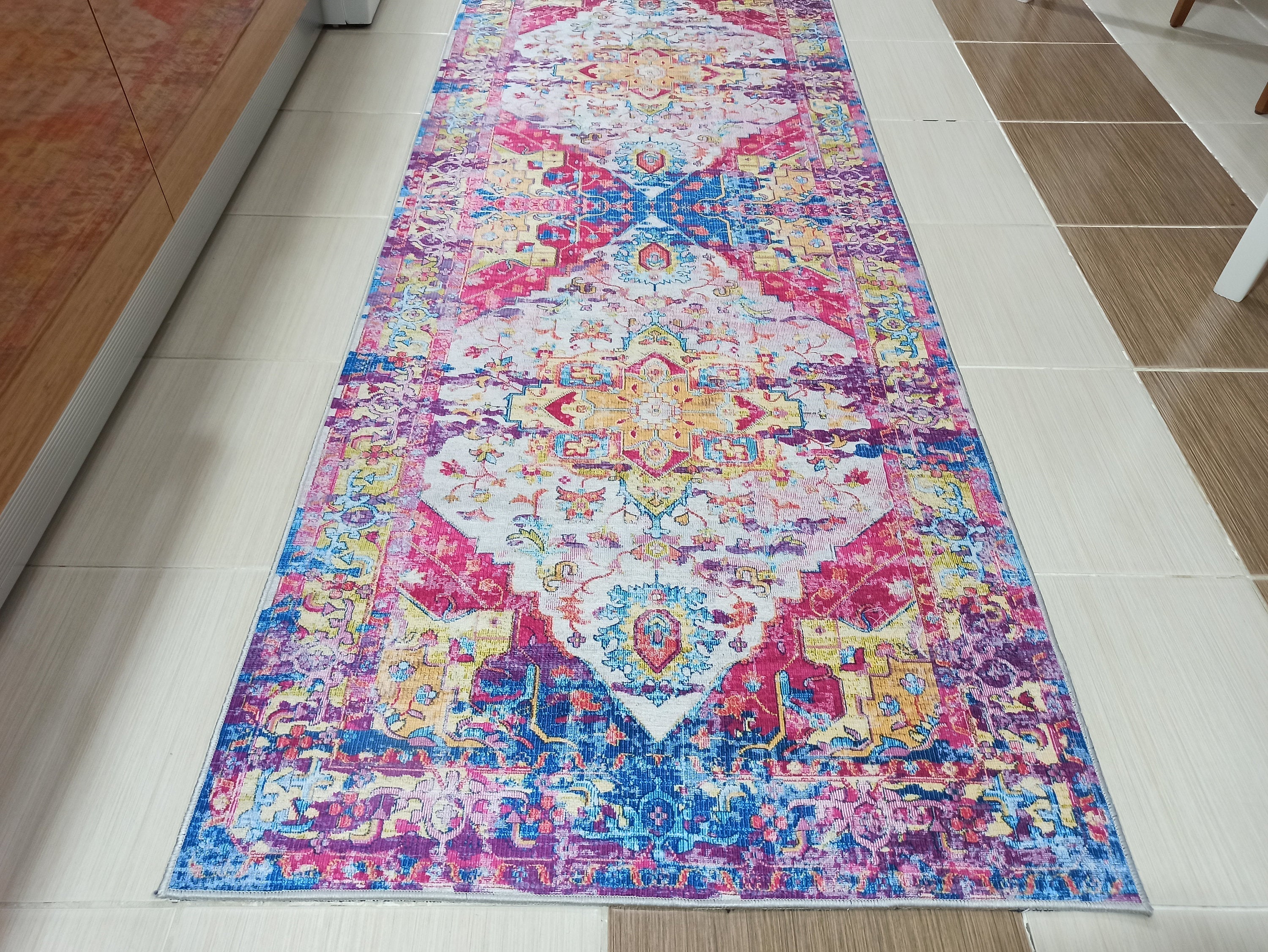 Holi Rug Colorful Vintage Rug