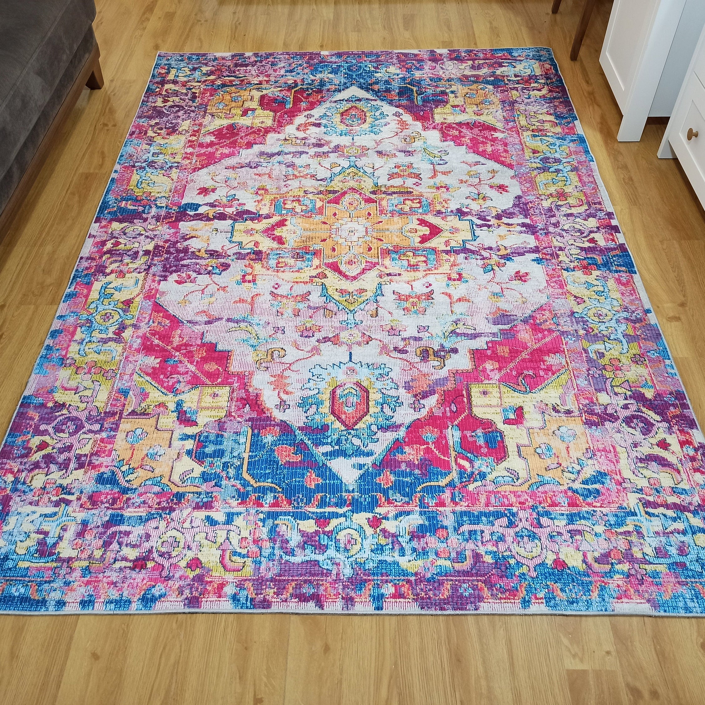 Holi Rug Colorful Vintage Rug