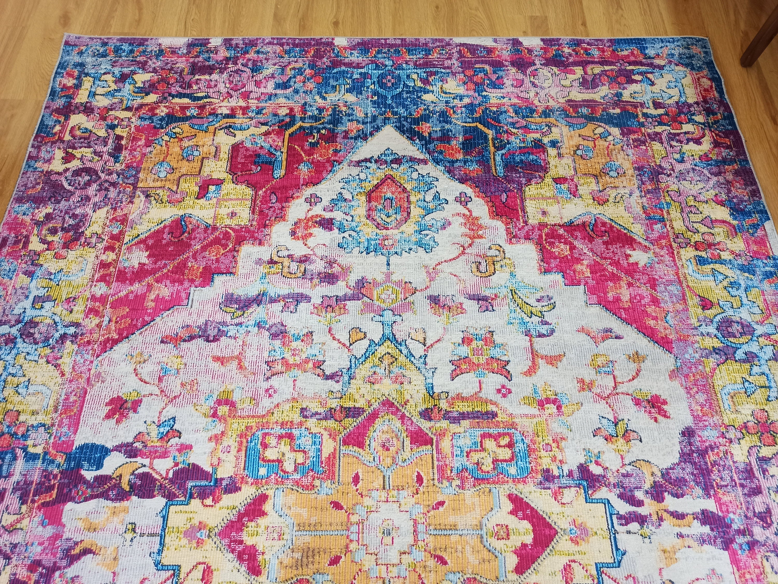 Holi Rug Colorful Vintage Rug