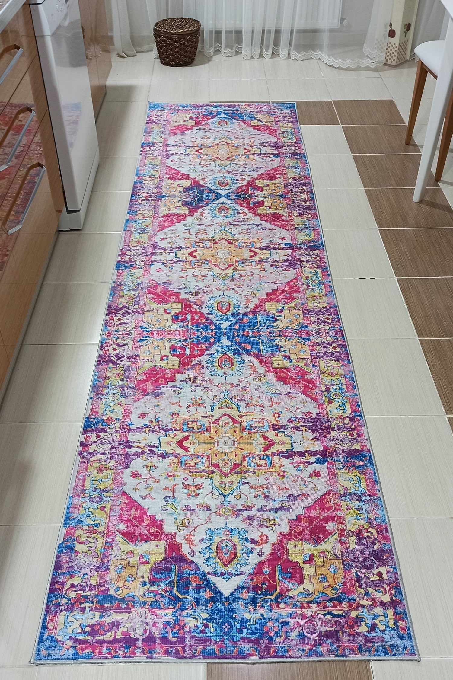 Holi Rug Colorful Vintage Rug