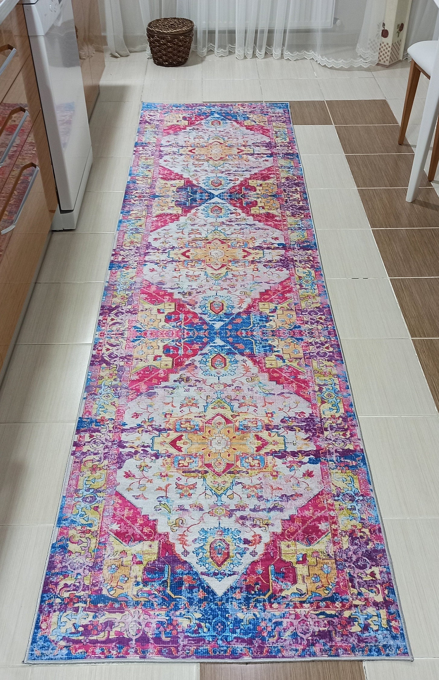 Holi Rug Colorful Vintage Rug