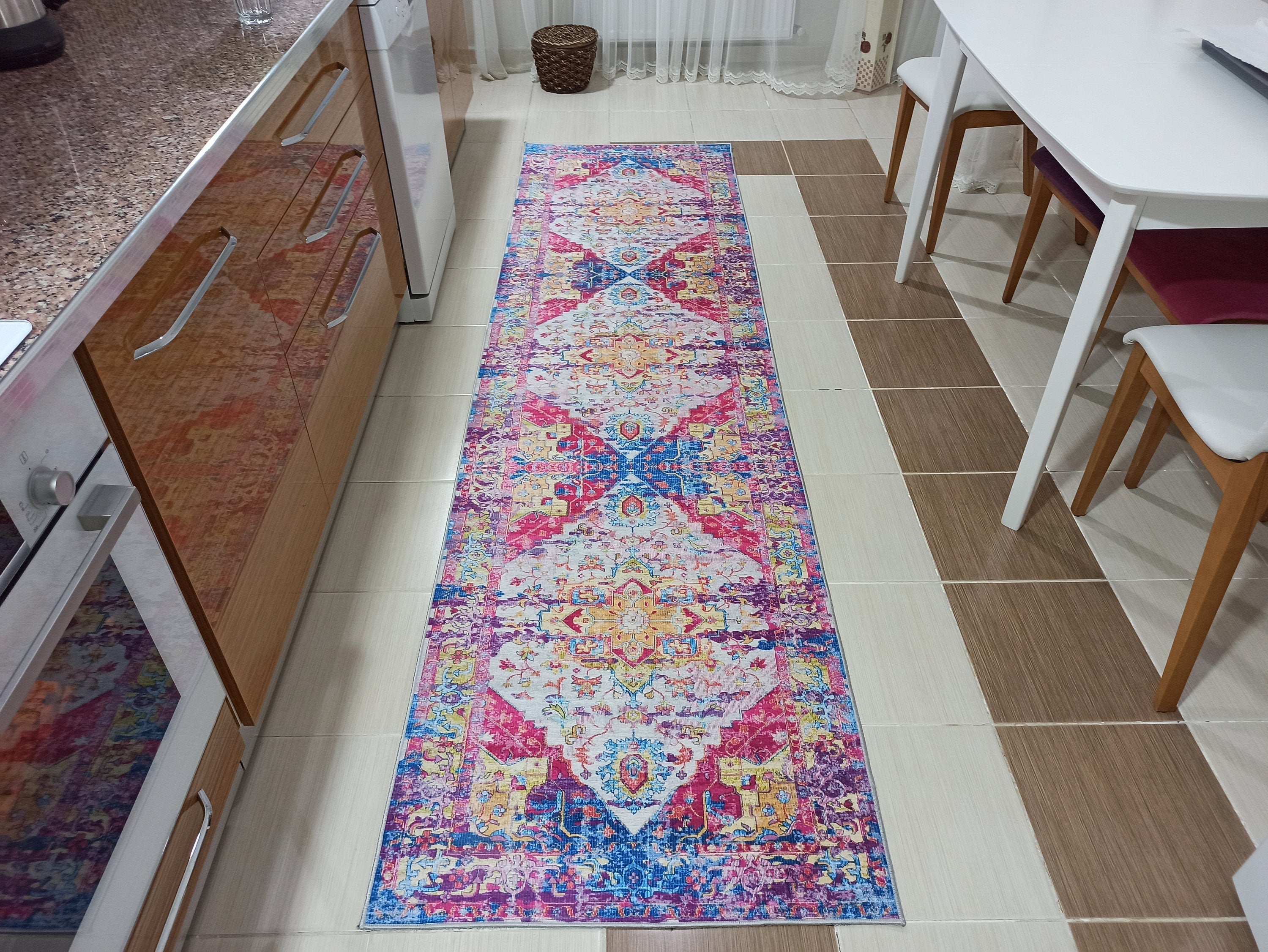 Holi Rug Colorful Vintage Rug