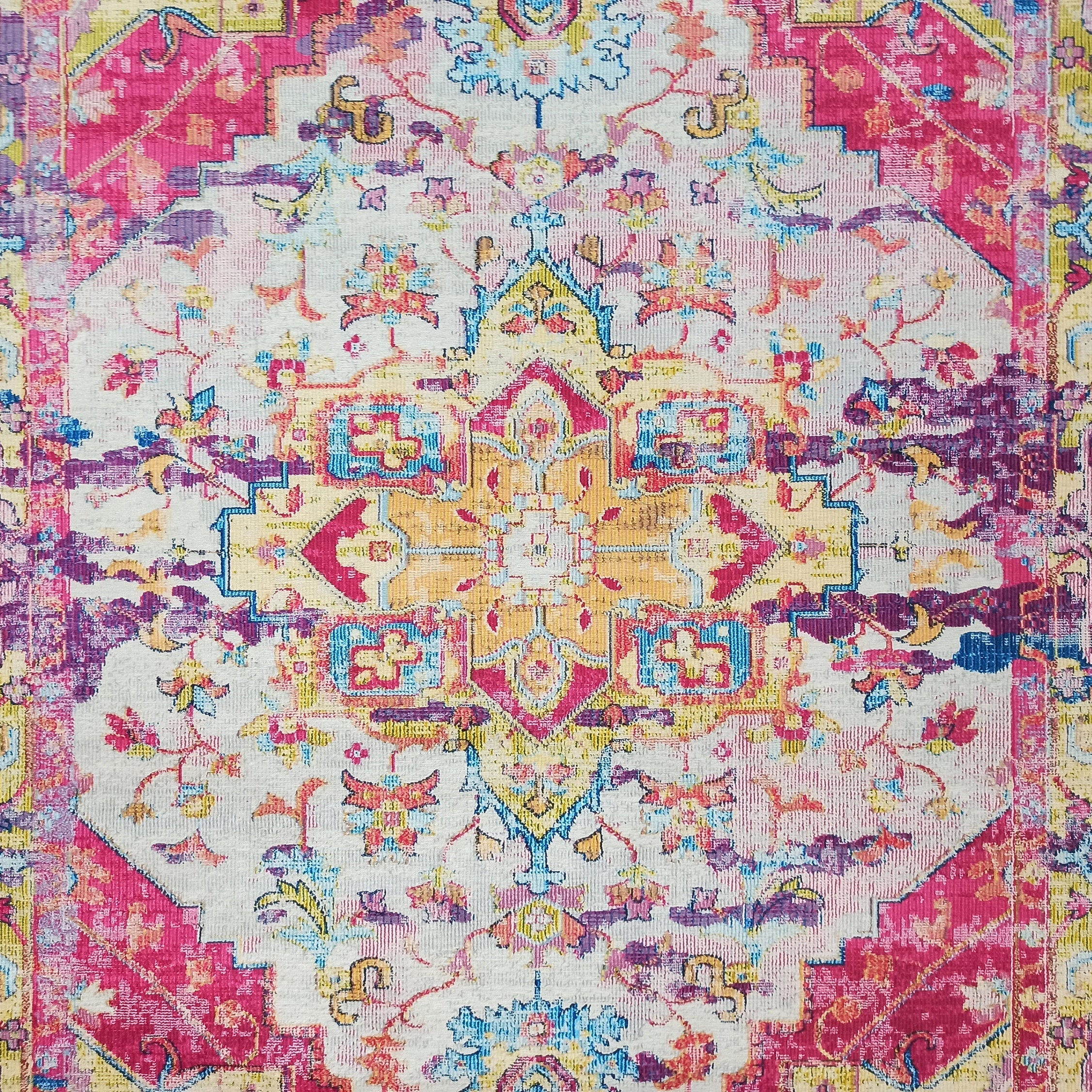 Holi Rug Colorful Vintage Rug