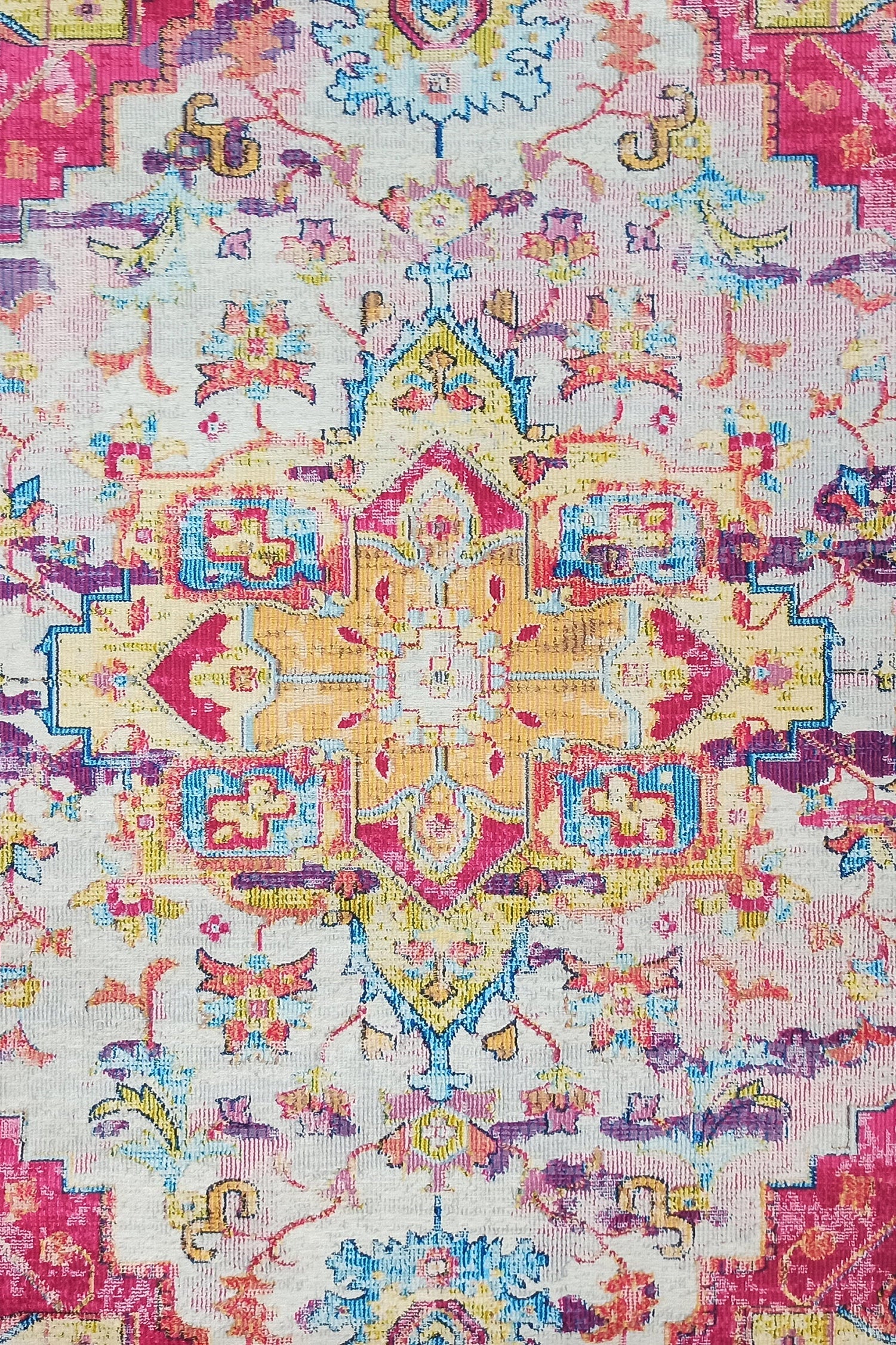 Holi Rug Colorful Vintage Rug