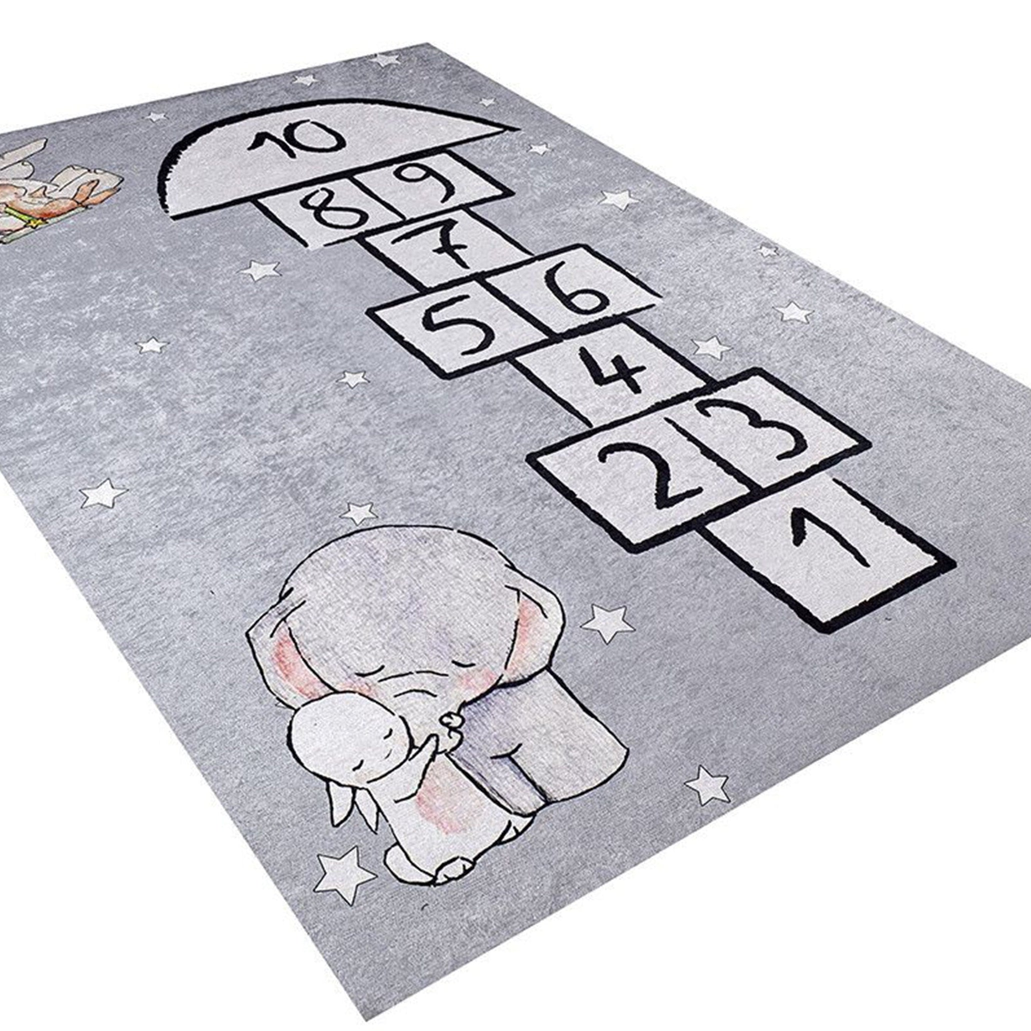 Hopa Hopscotch Kids Play Rug