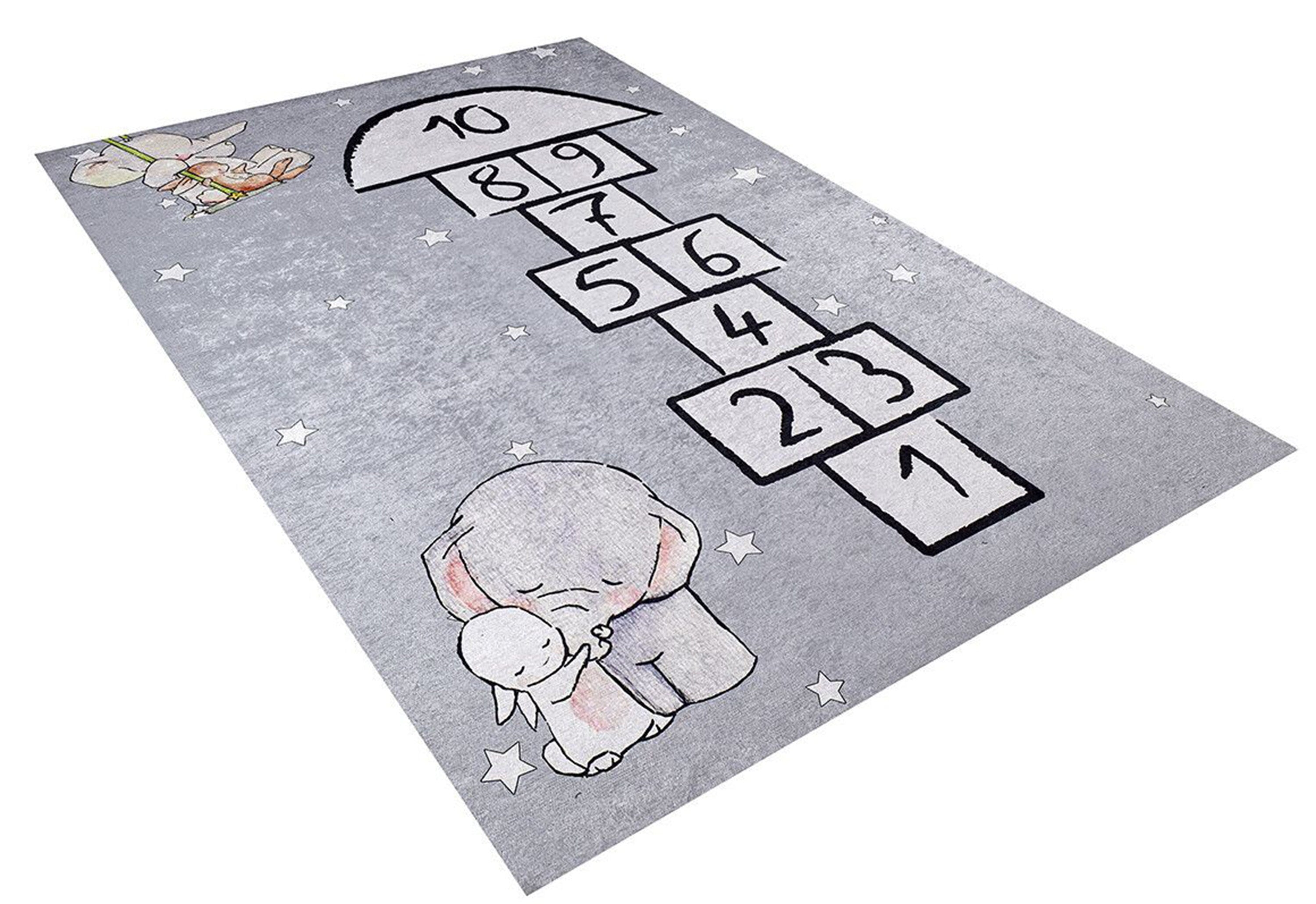 Hopa Hopscotch Kids Play Rug