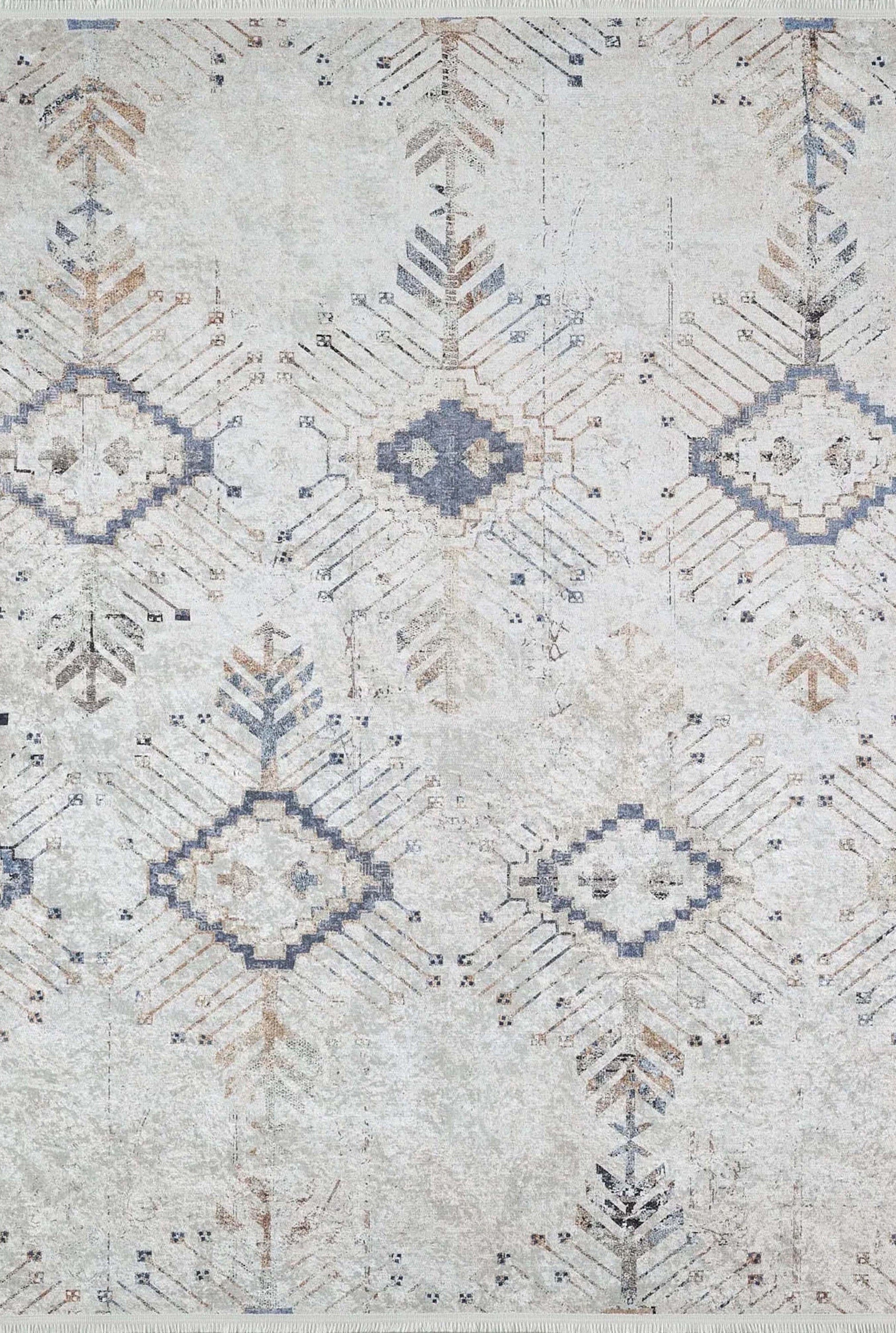 Hoyam Turkish Beige Kilim Flatweave Rug