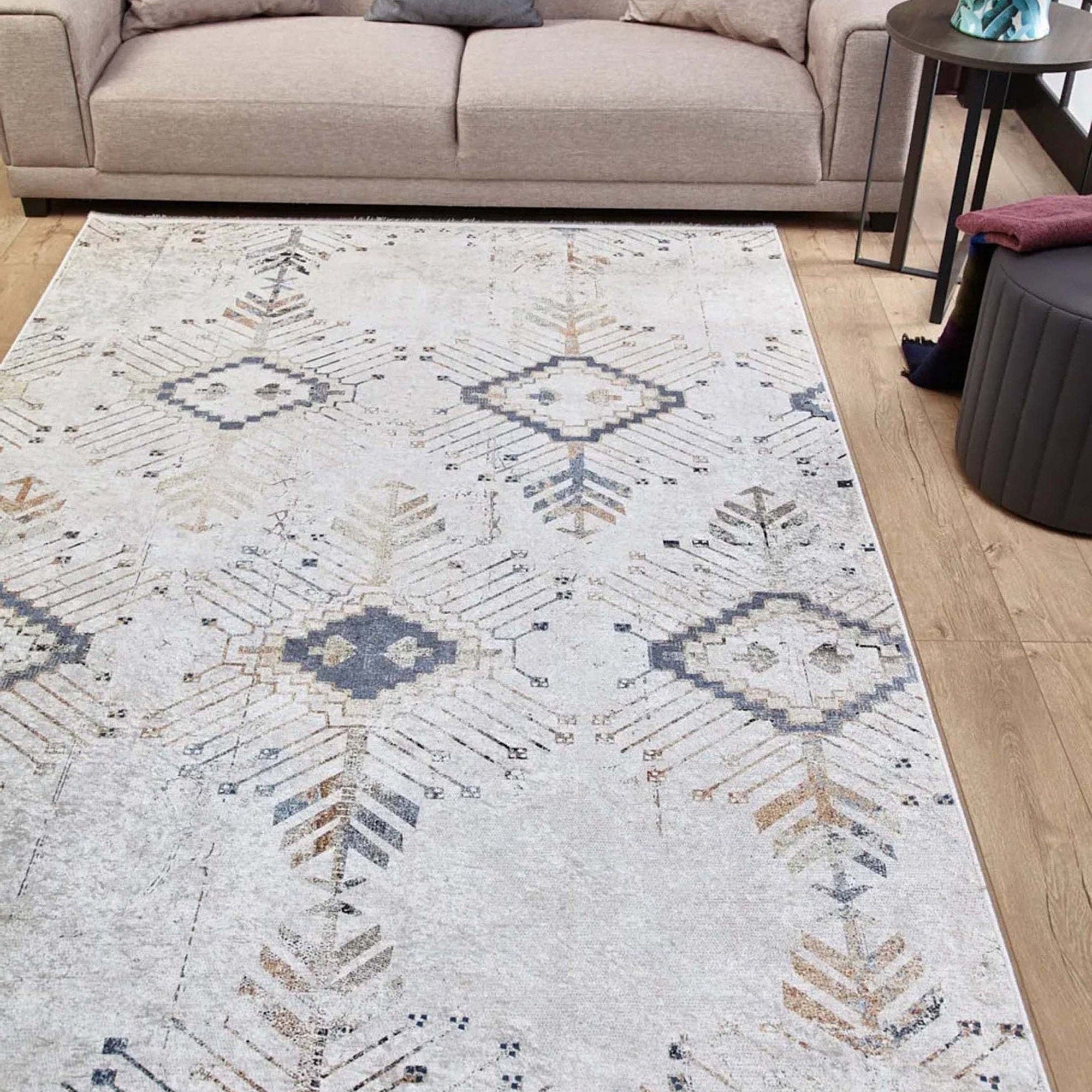 Hoyam Turkish Beige Kilim Flatweave Rug