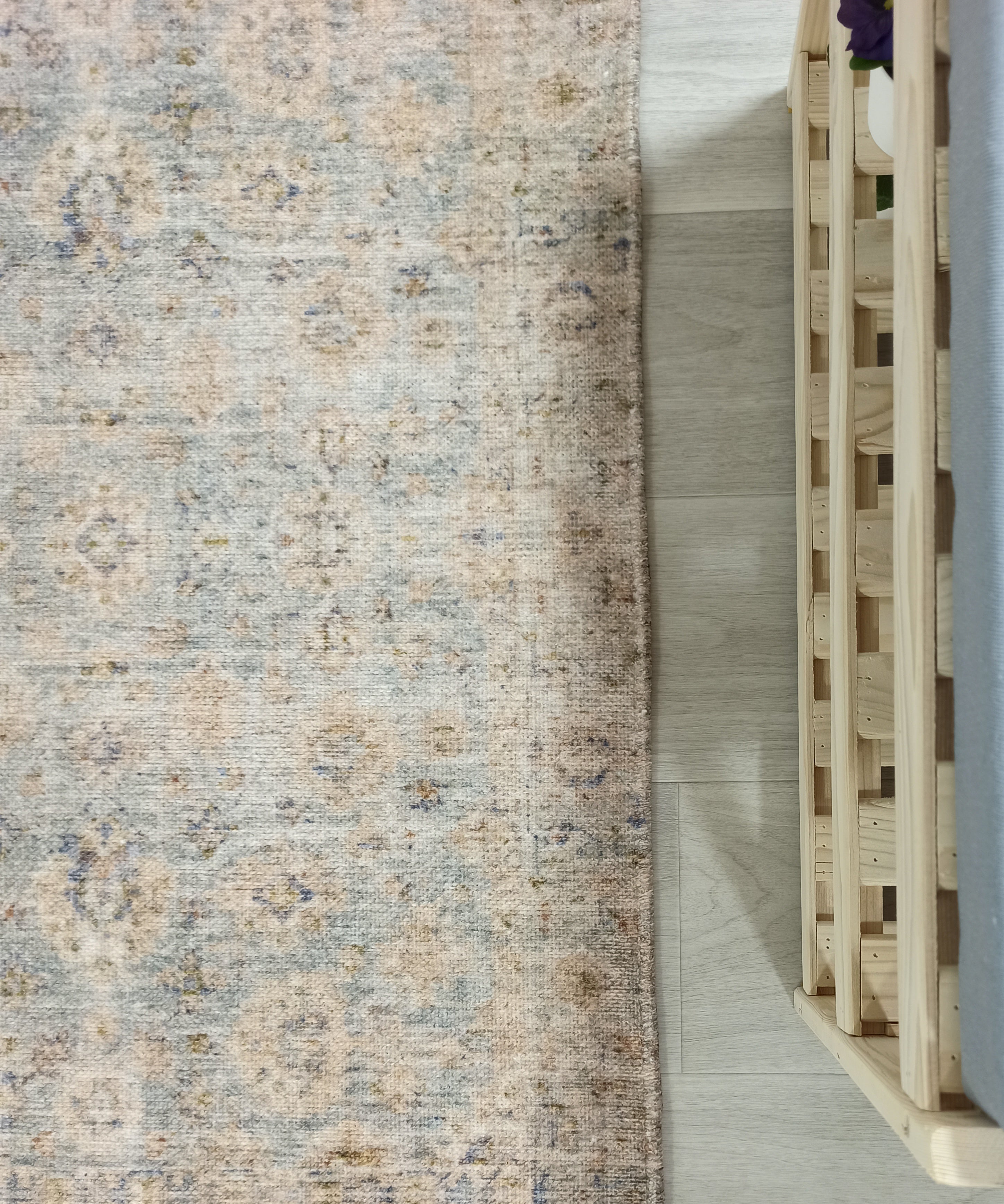 Lubna Turkish Vintage Style Beige-Blush Rug