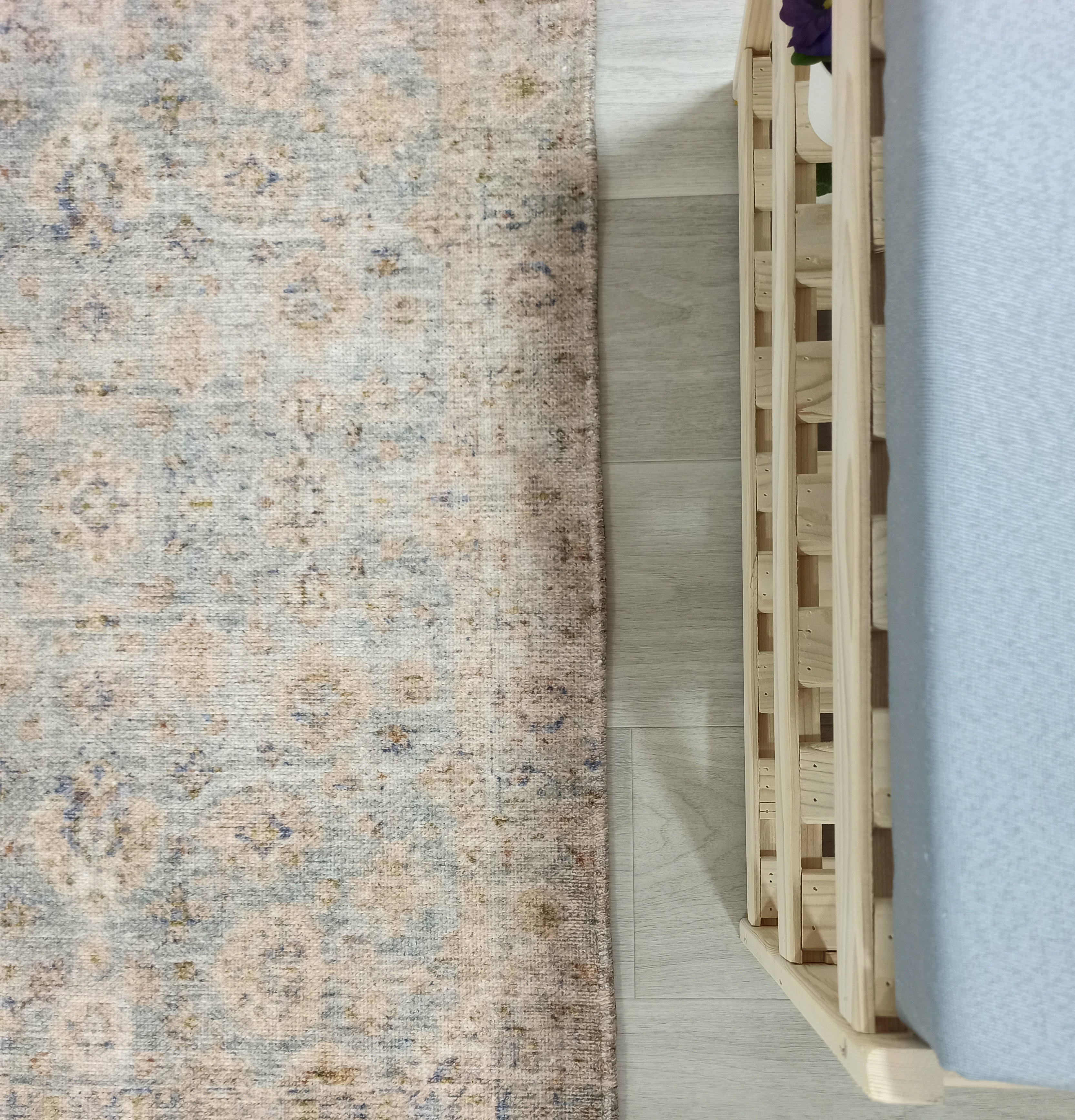 Lubna Turkish Vintage Style Beige-Blush Rug