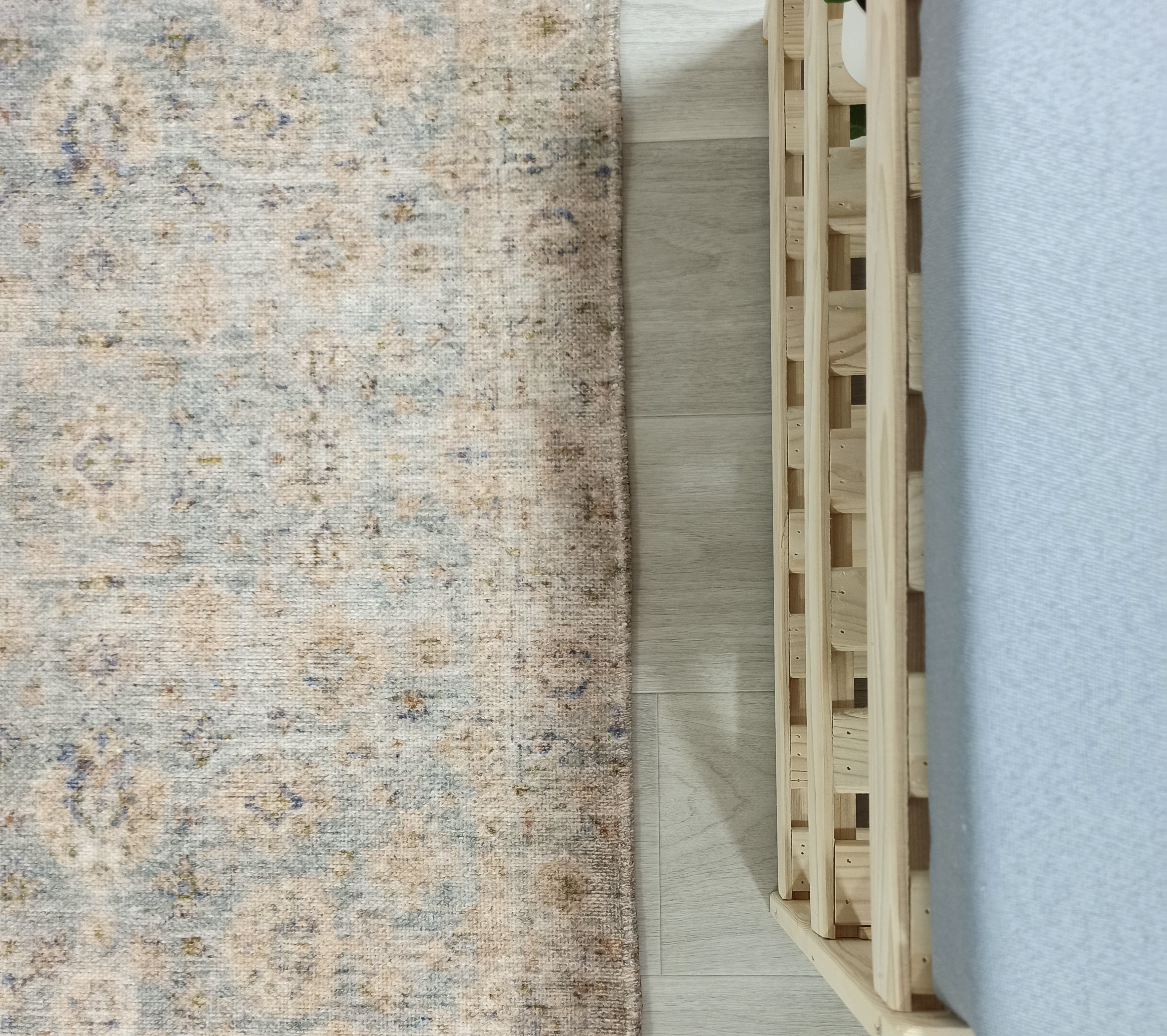 Lubna Turkish Vintage Style Beige-Blush Rug