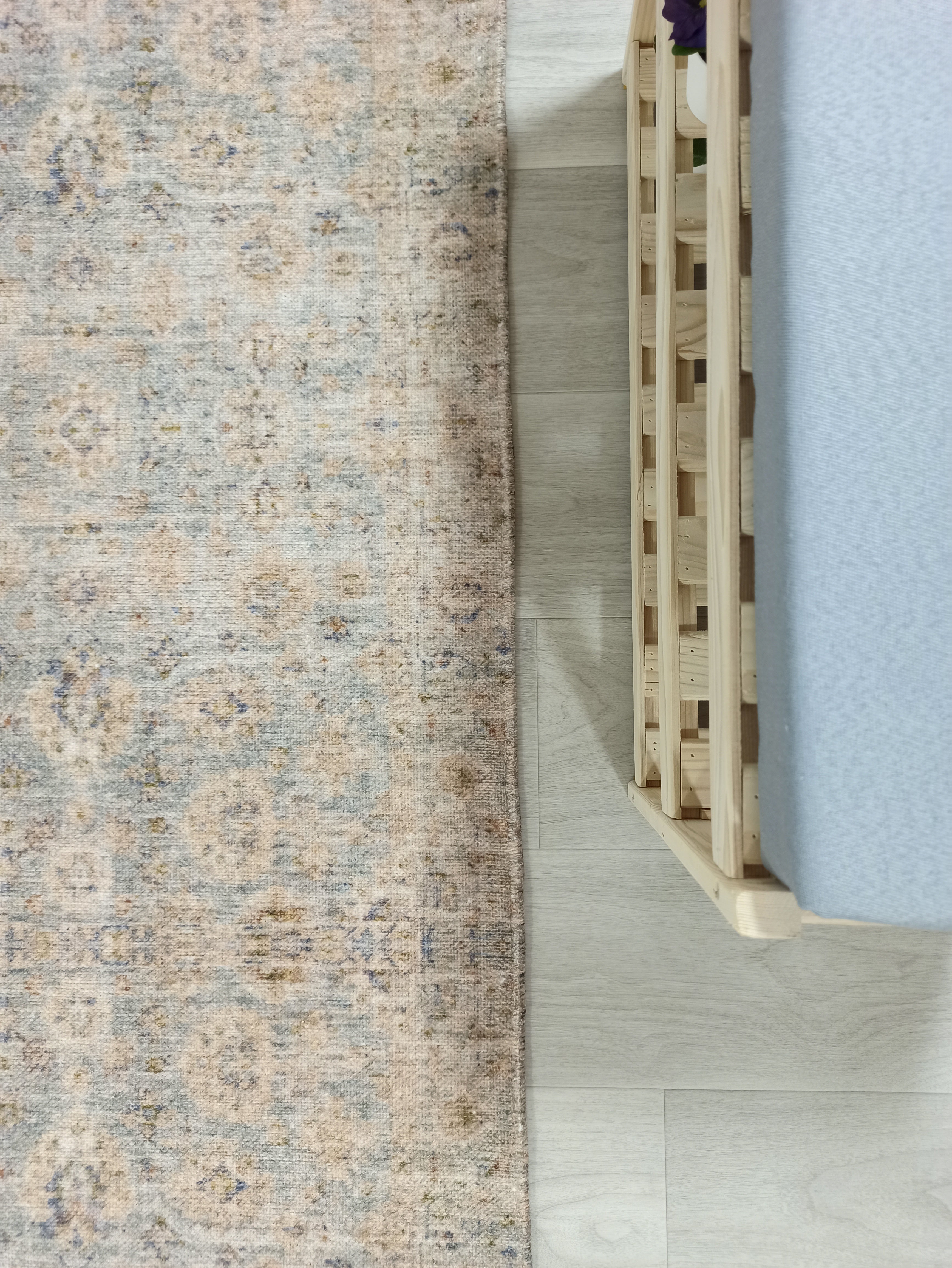 Lubna Turkish Vintage Style Beige-Blush Rug