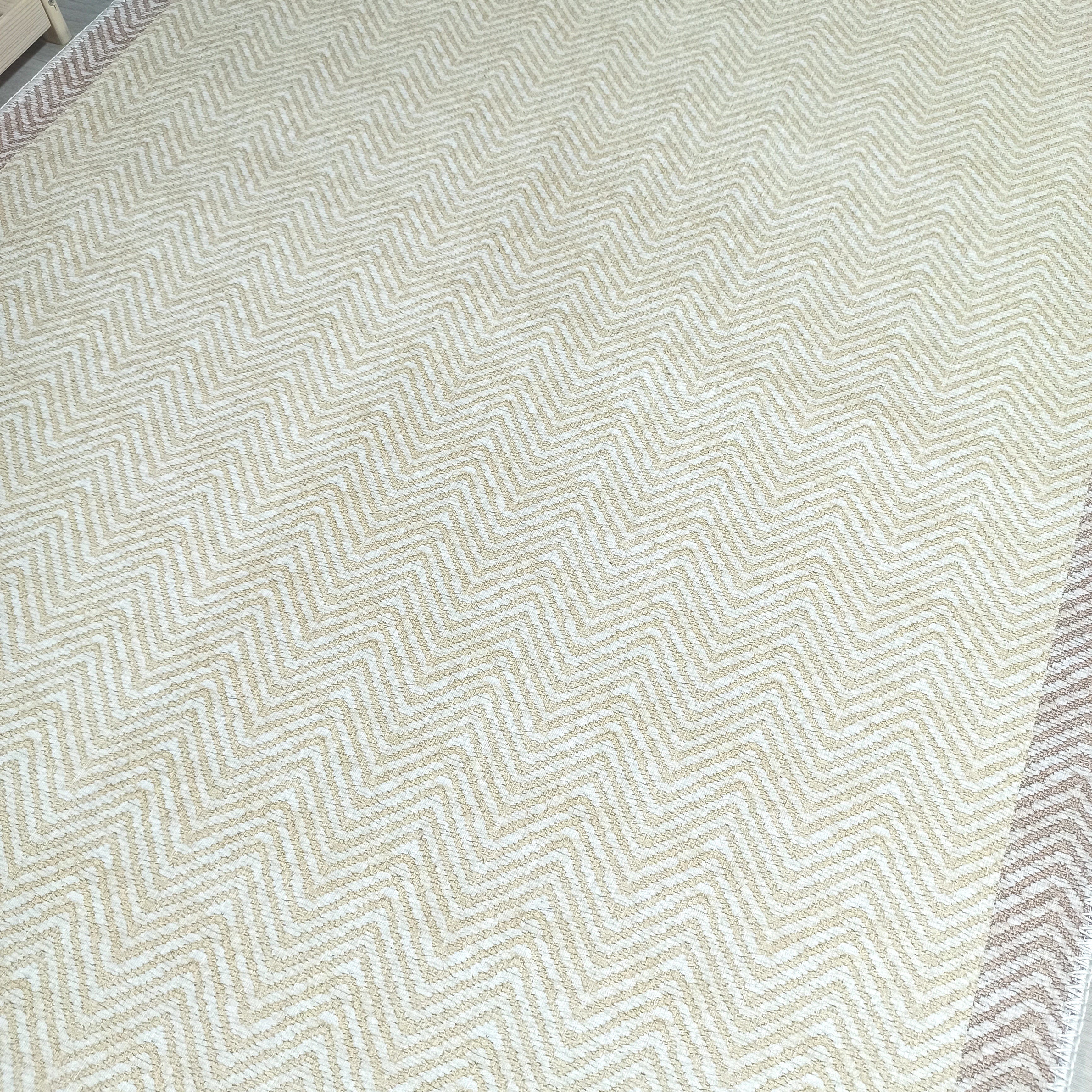 Scandinavian Nordic design Modern Beige Area Rug