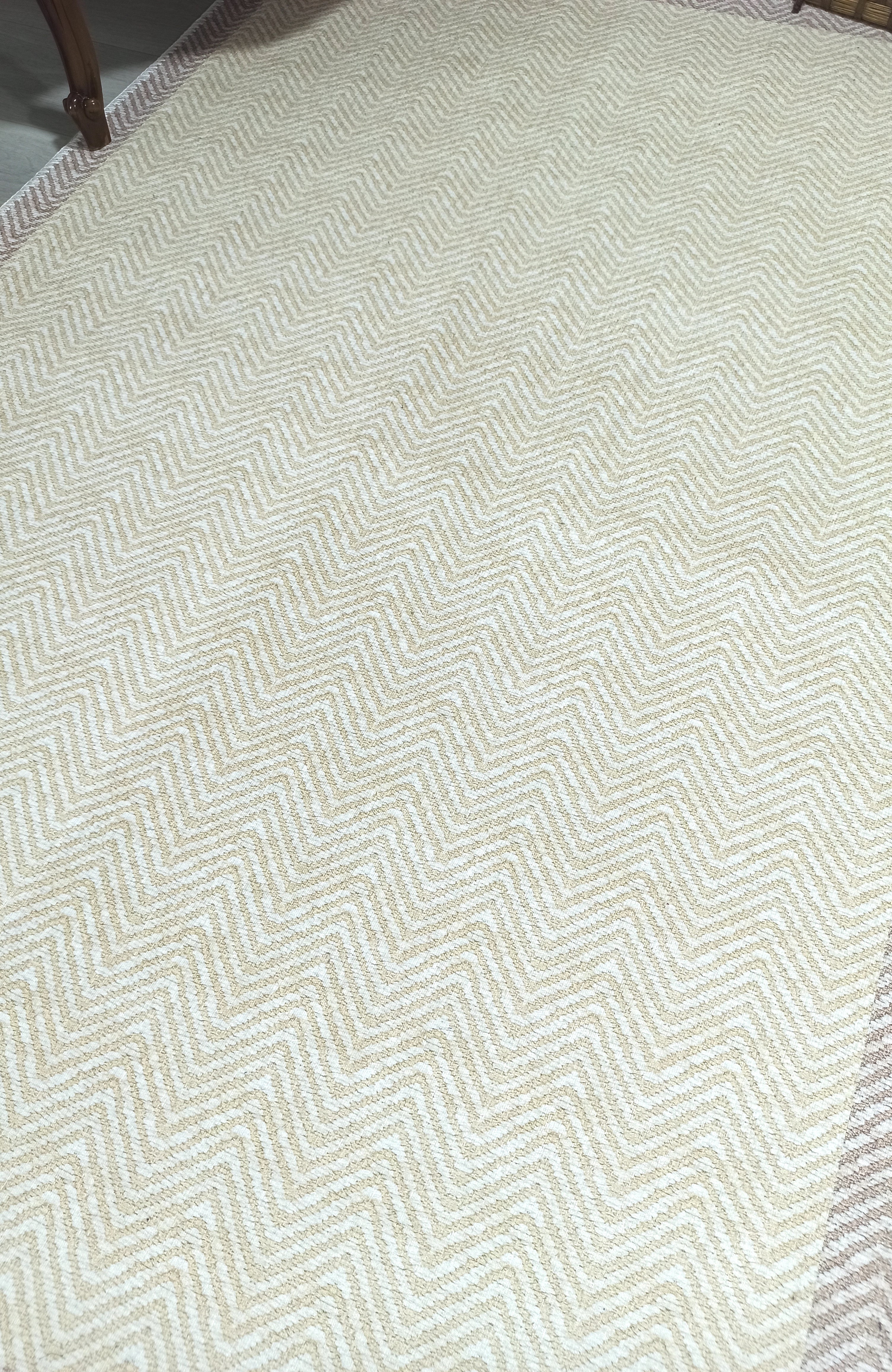 Scandinavian Nordic design Modern Beige Area Rug