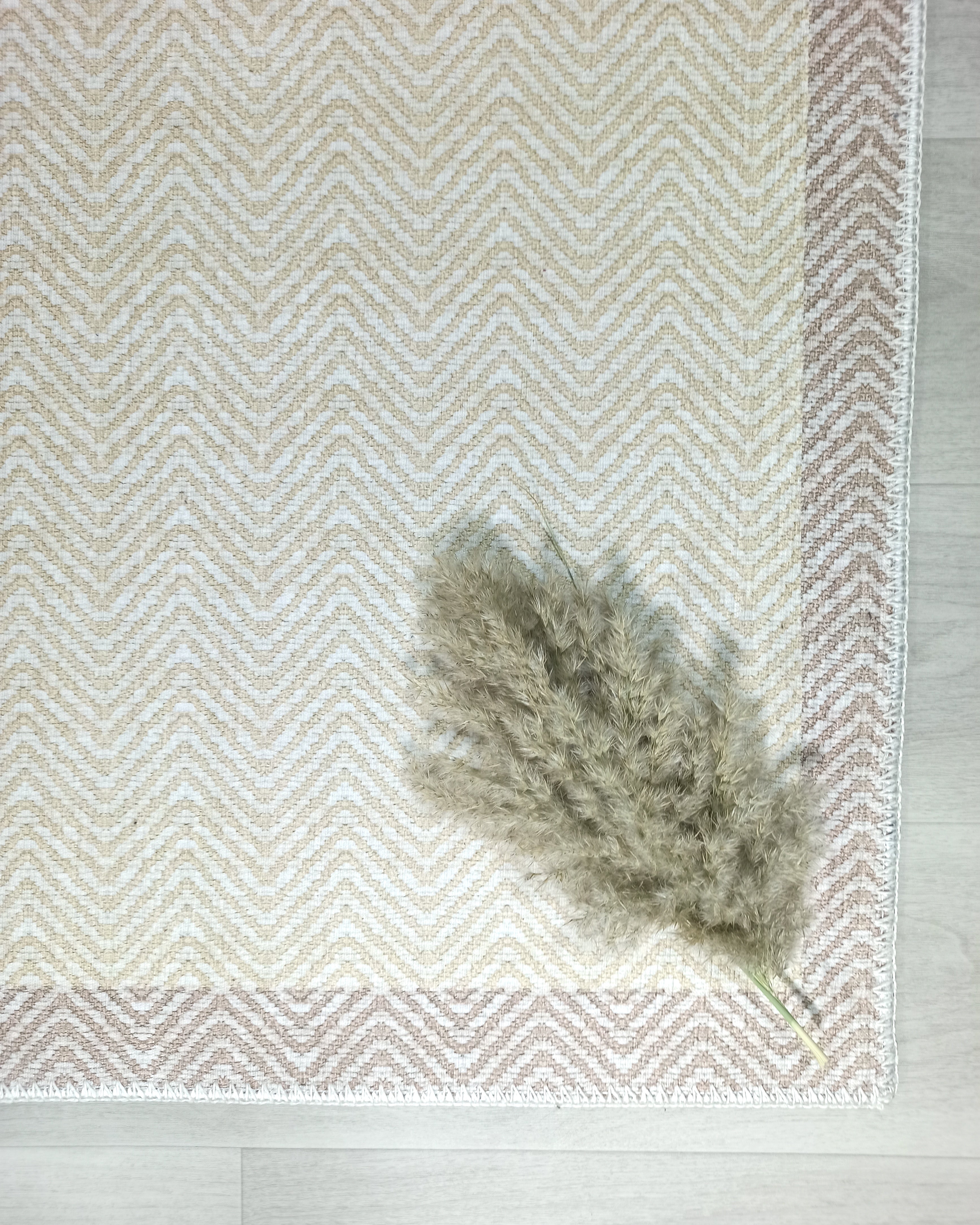 Scandinavian Nordic design Modern Beige Area Rug