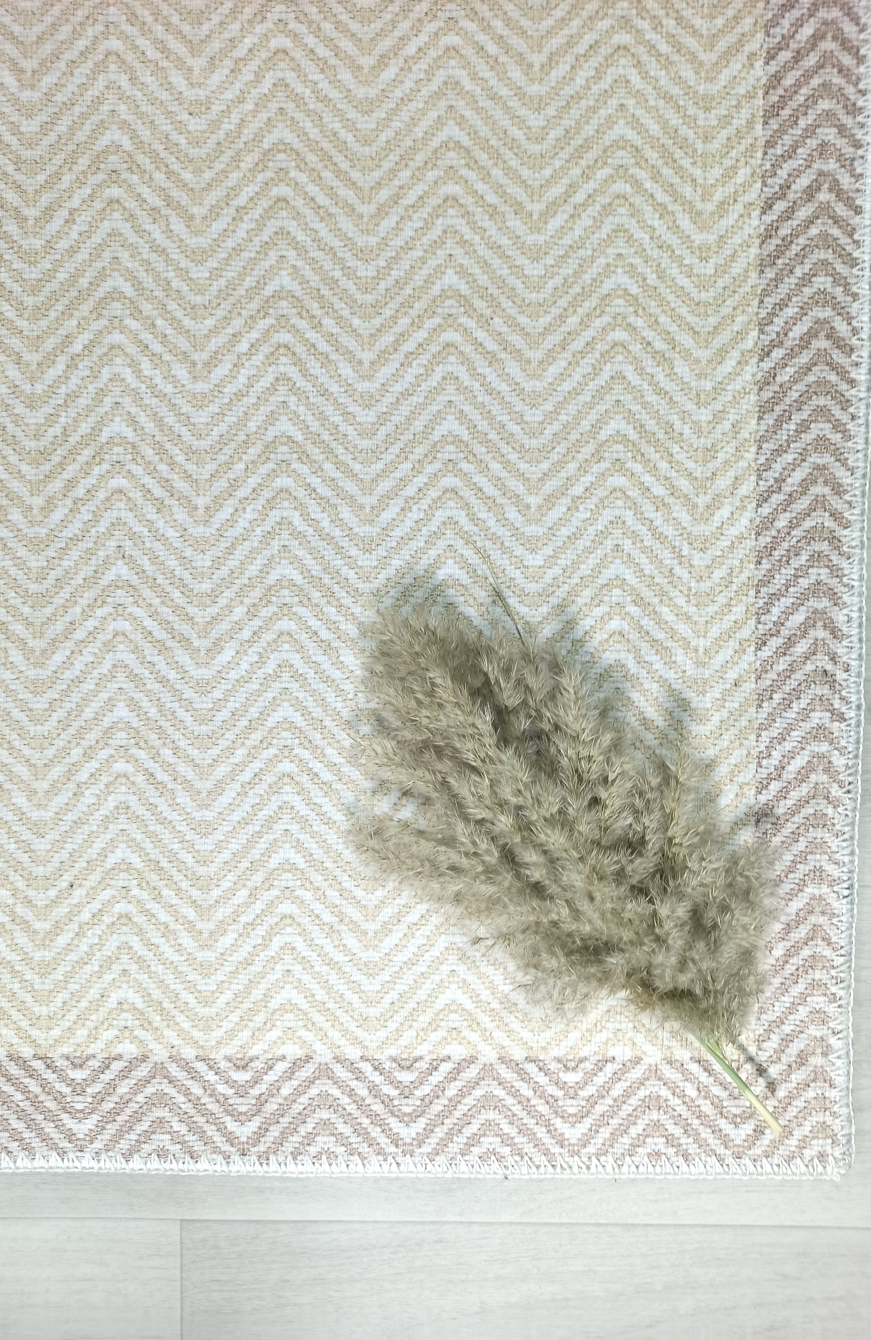 Scandinavian Nordic design Modern Beige Area Rug
