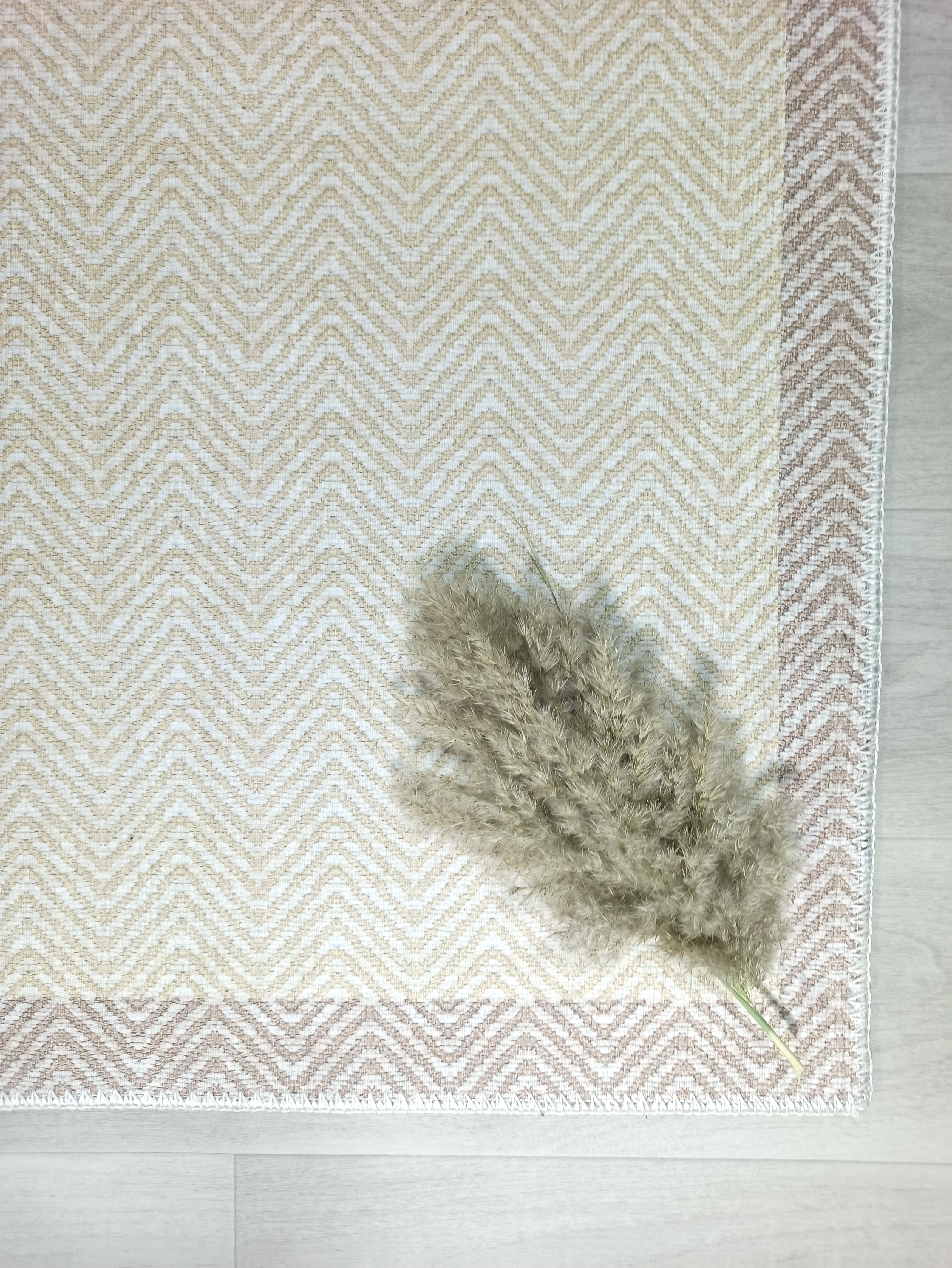 Scandinavian Nordic design Modern Beige Area Rug