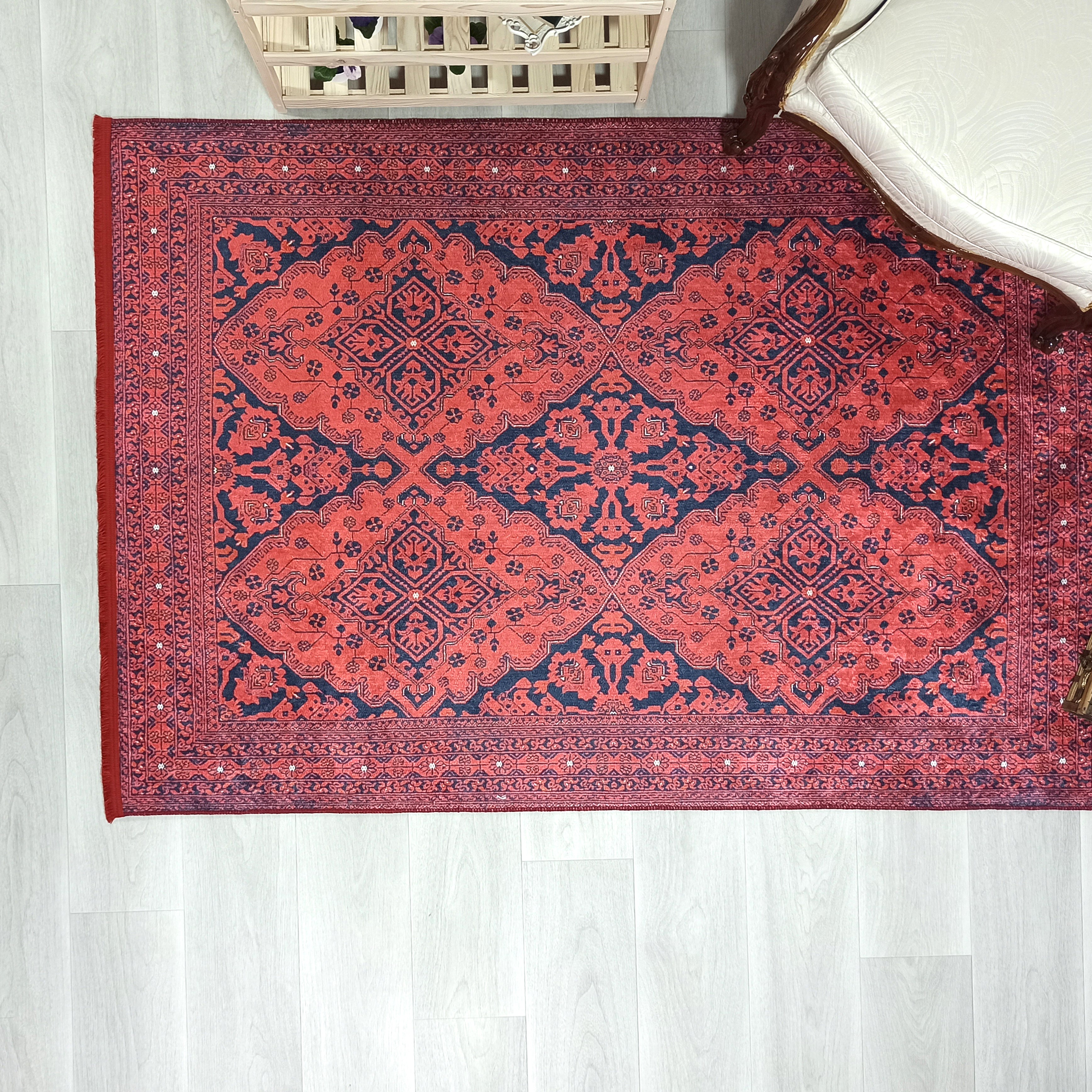 Lunya Turkish Red Oriental Rug