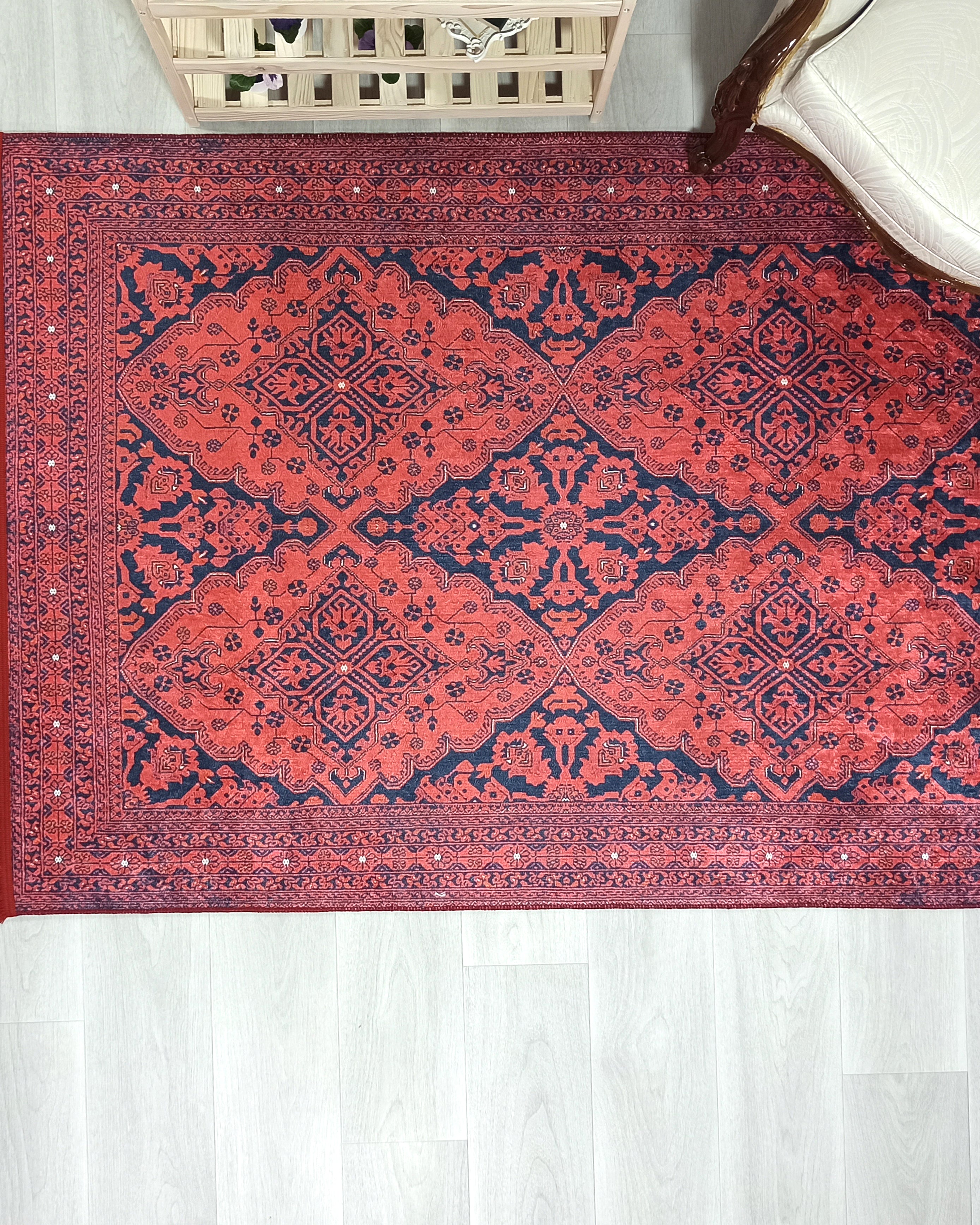 Lunya Turkish Red Oriental Rug