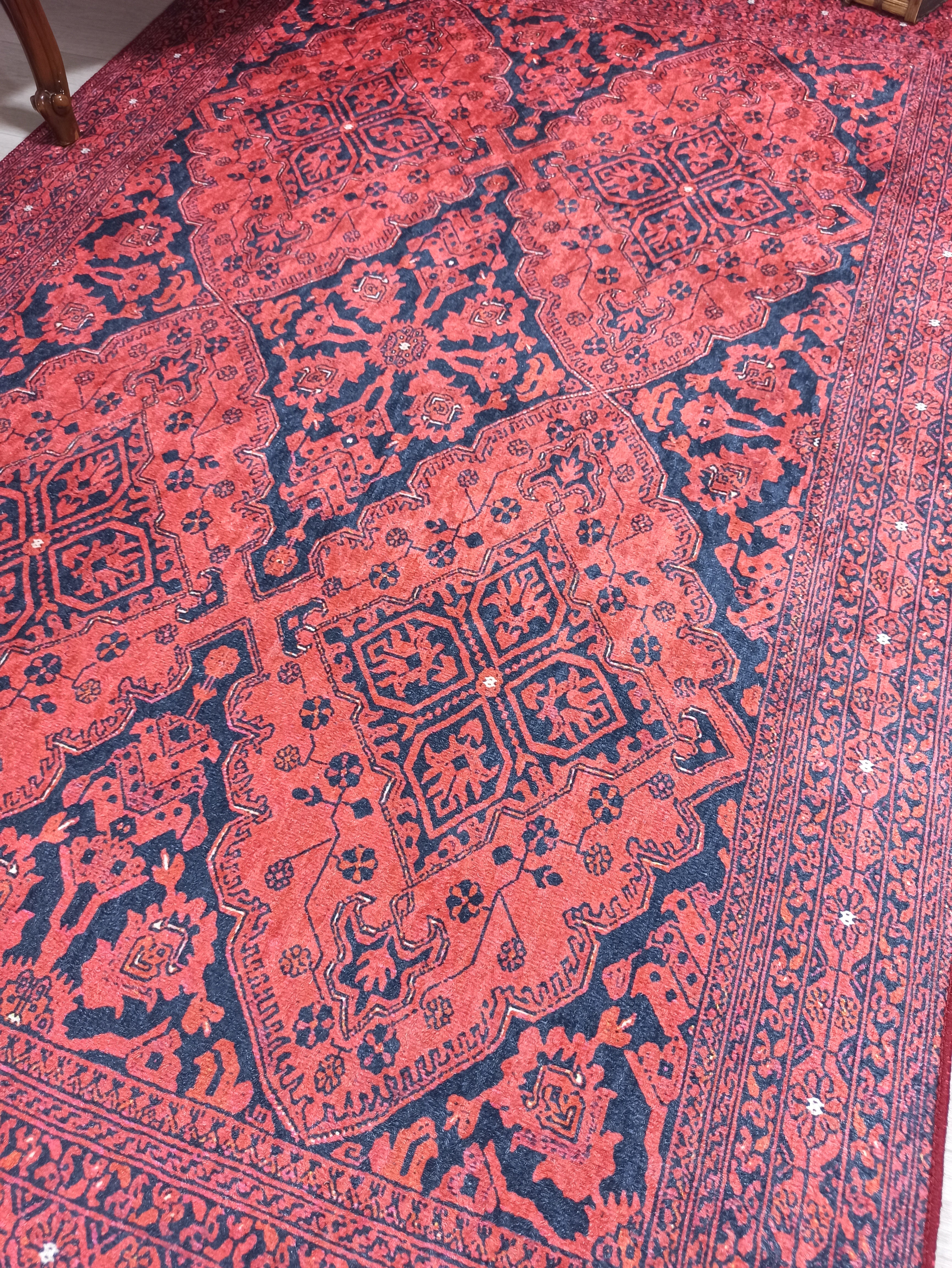 Lunya Turkish Red Oriental Rug