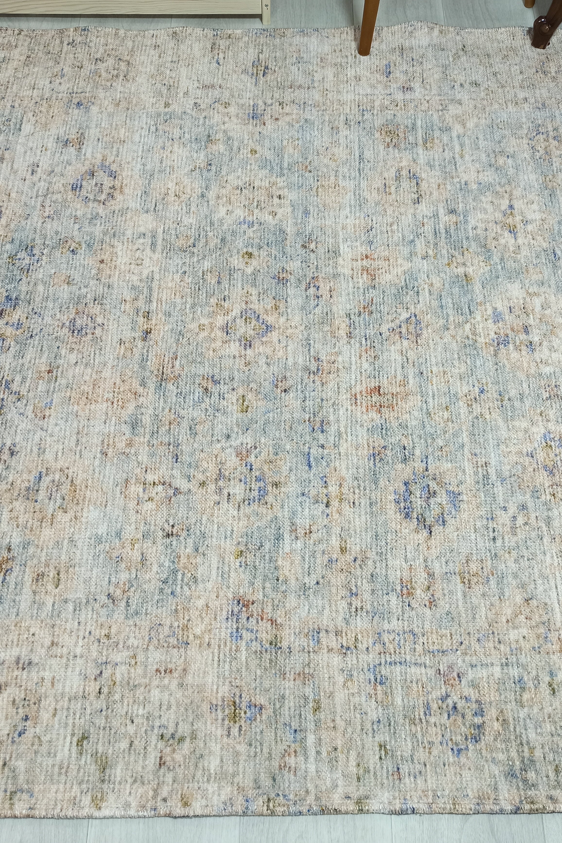 Lubna Turkish Vintage Style Beige-Blush Rug