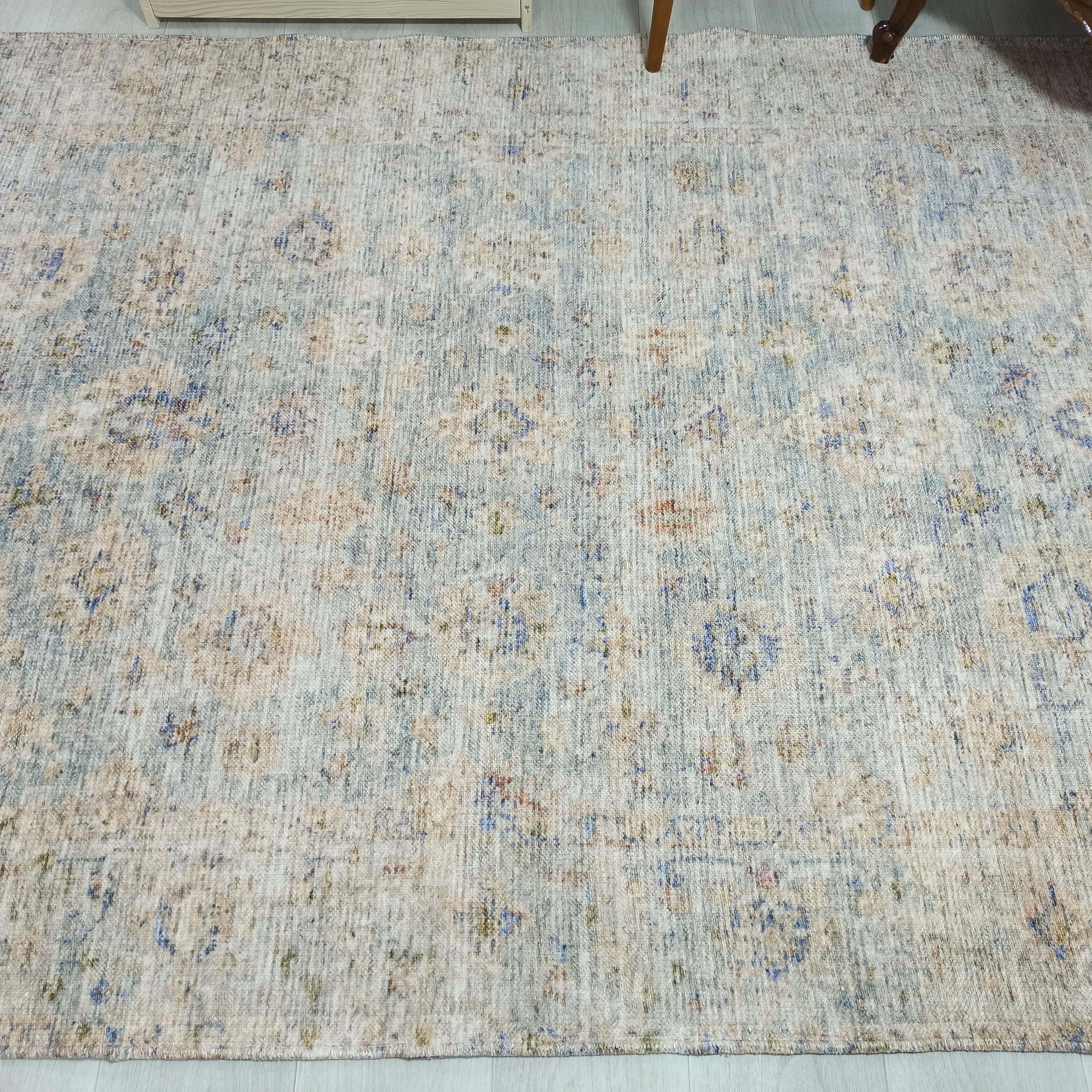 Lubna Turkish Vintage Style Beige-Blush Rug