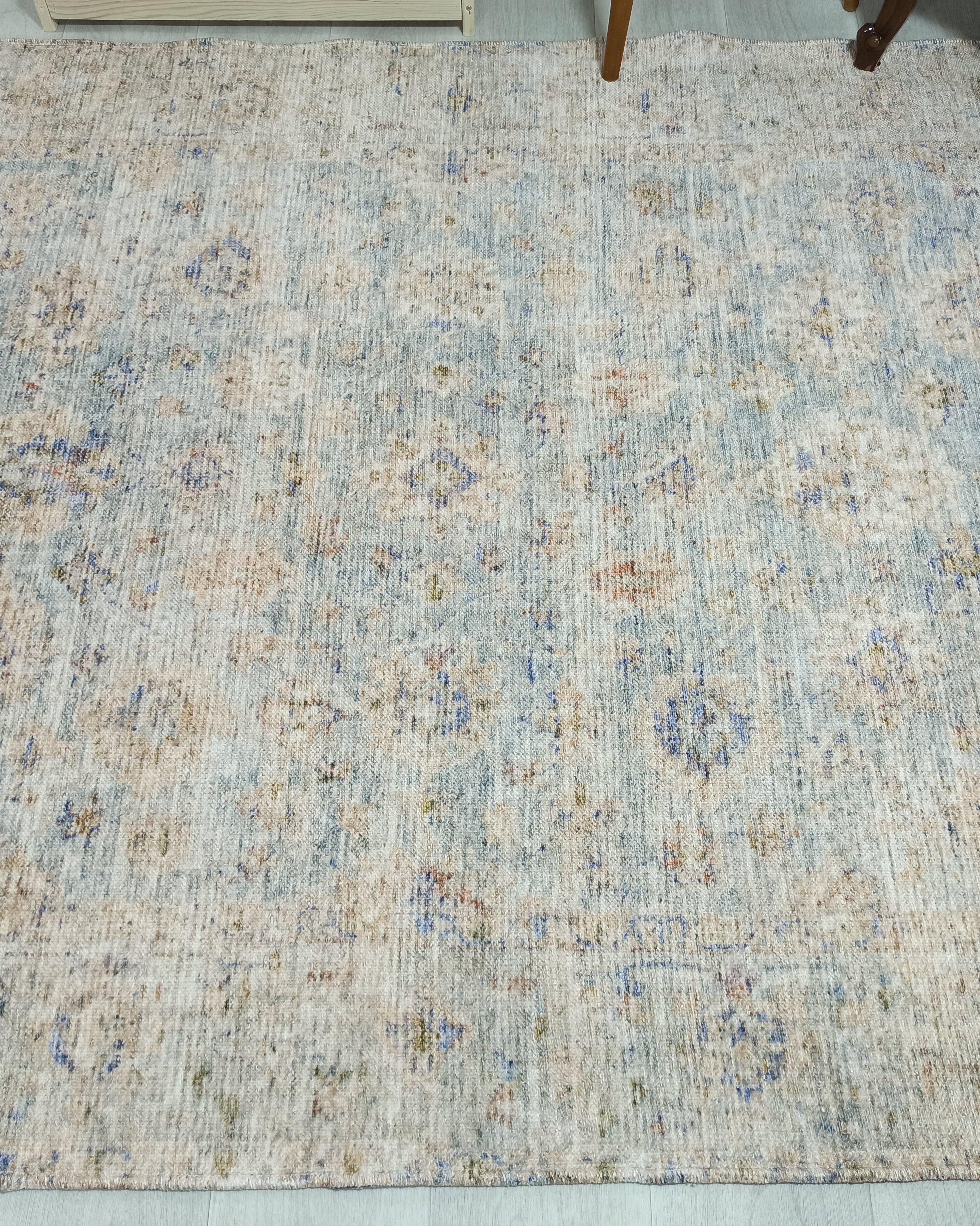 Lubna Turkish Vintage Style Beige-Blush Rug