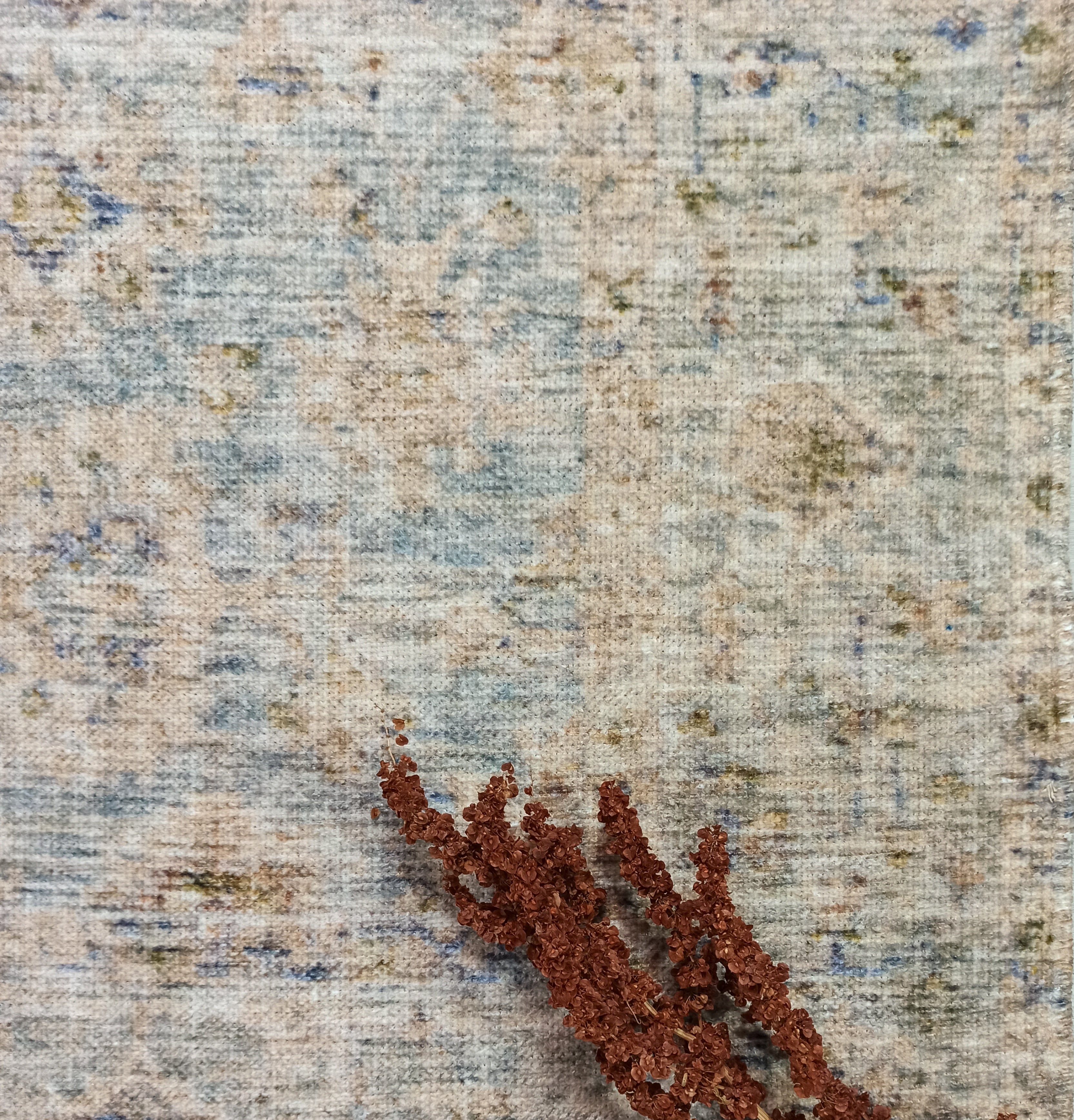 Lubna Turkish Vintage Style Beige-Blush Rug