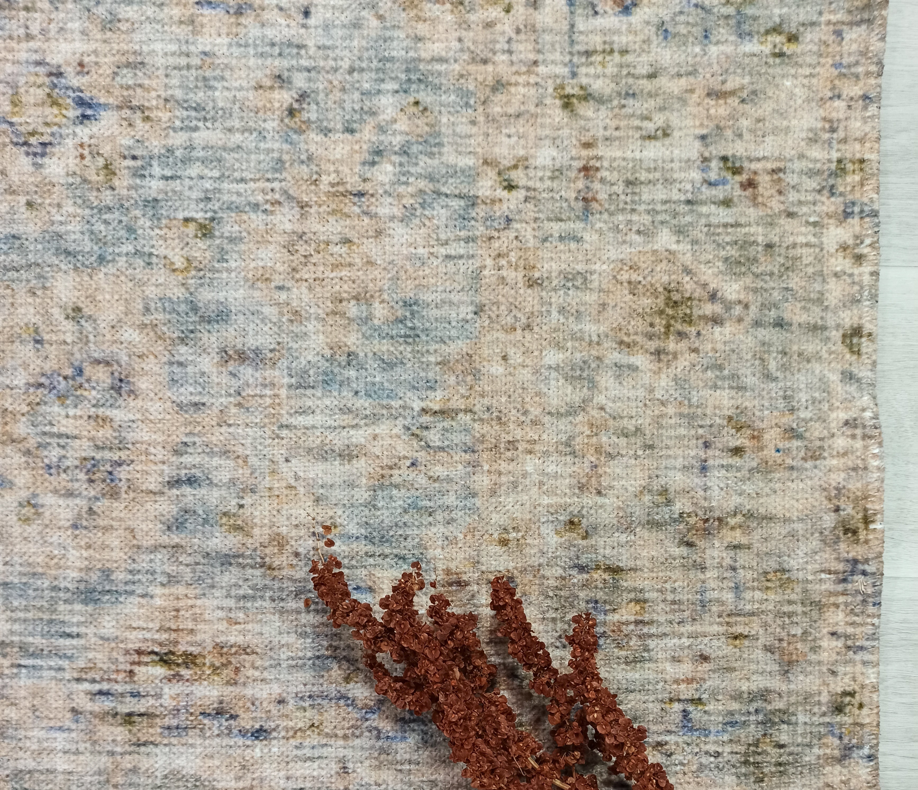 Lubna Turkish Vintage Style Beige-Blush Rug