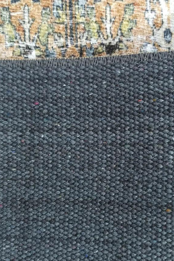 Karmila Rug Oushak Earth Tones Olive Turkish Rug