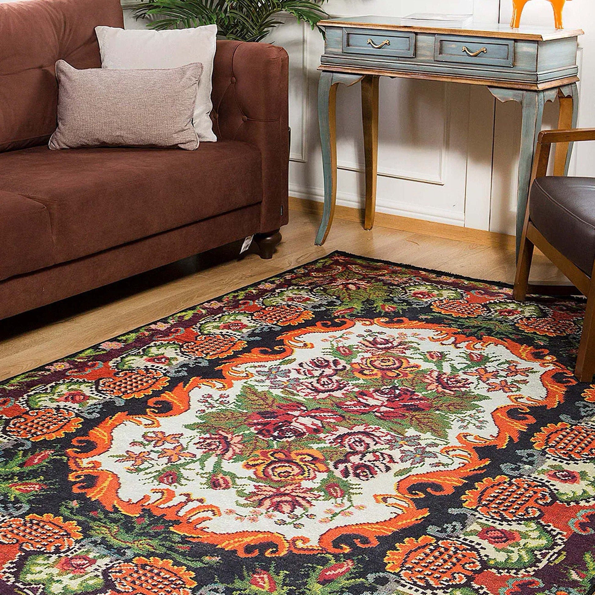 Kiara Karabagh Turkish Azerbaijani Floral Rug