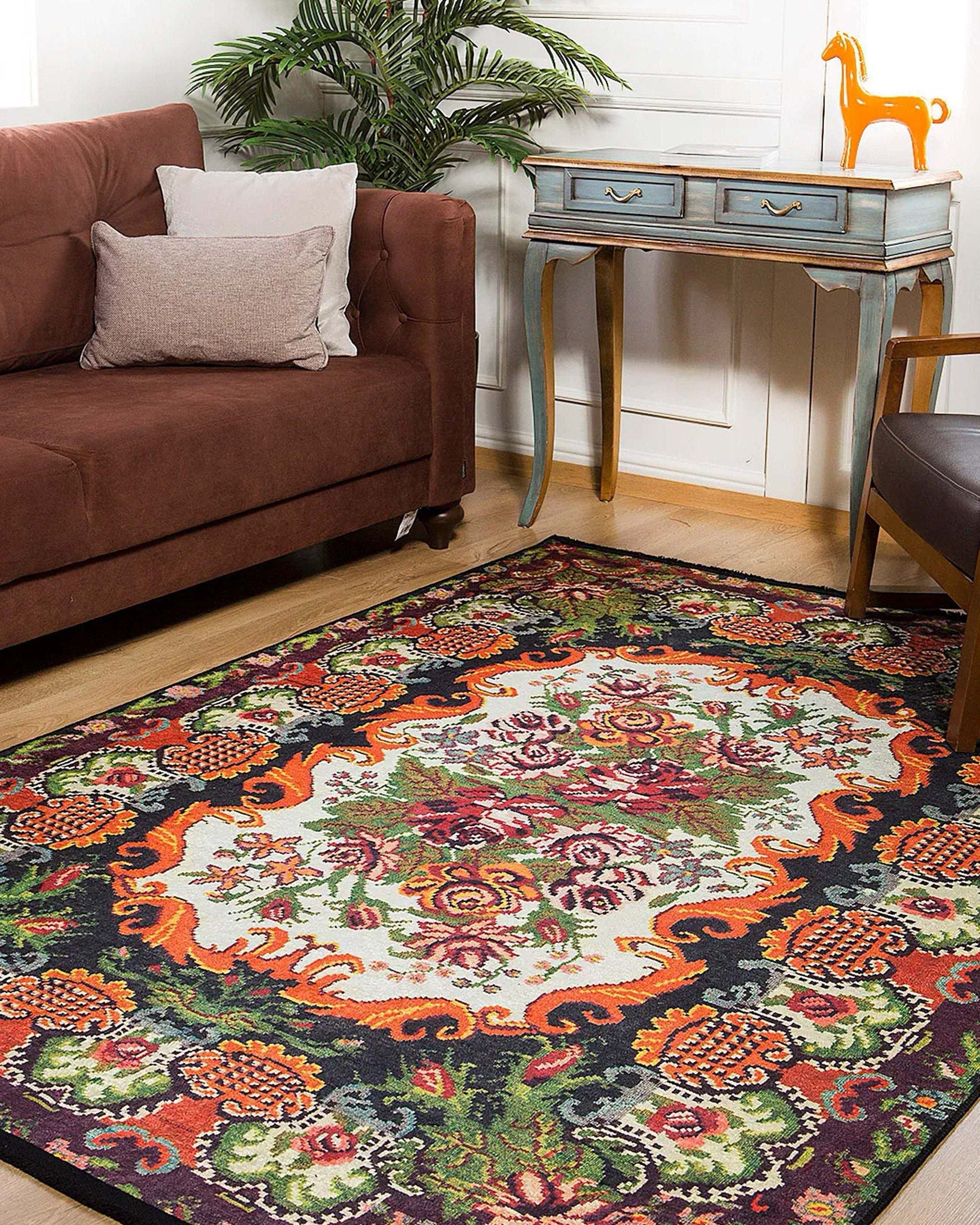 Kiara Karabagh Turkish Azerbaijani Floral Rug