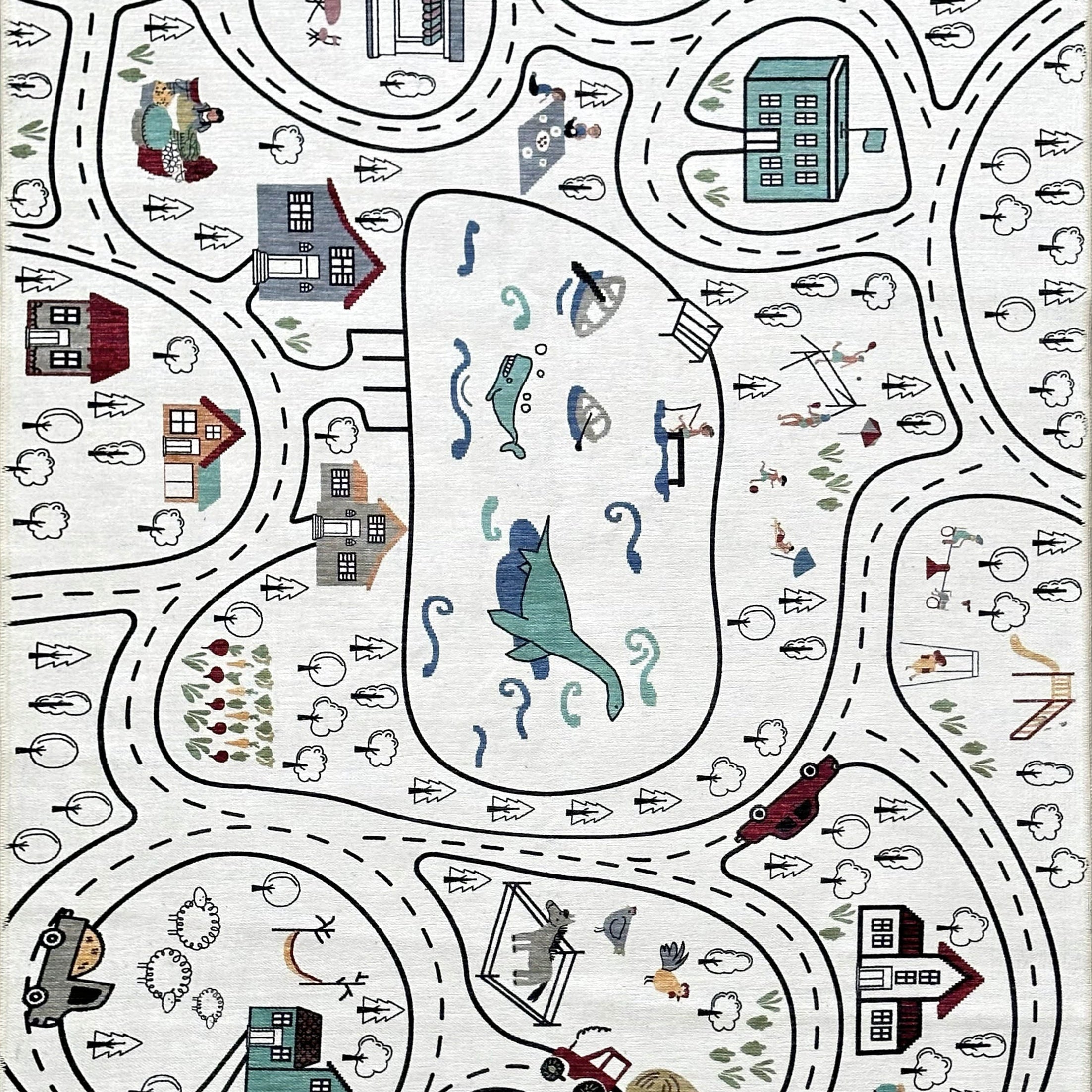 Neo Modern Kids Nursery Play Mat