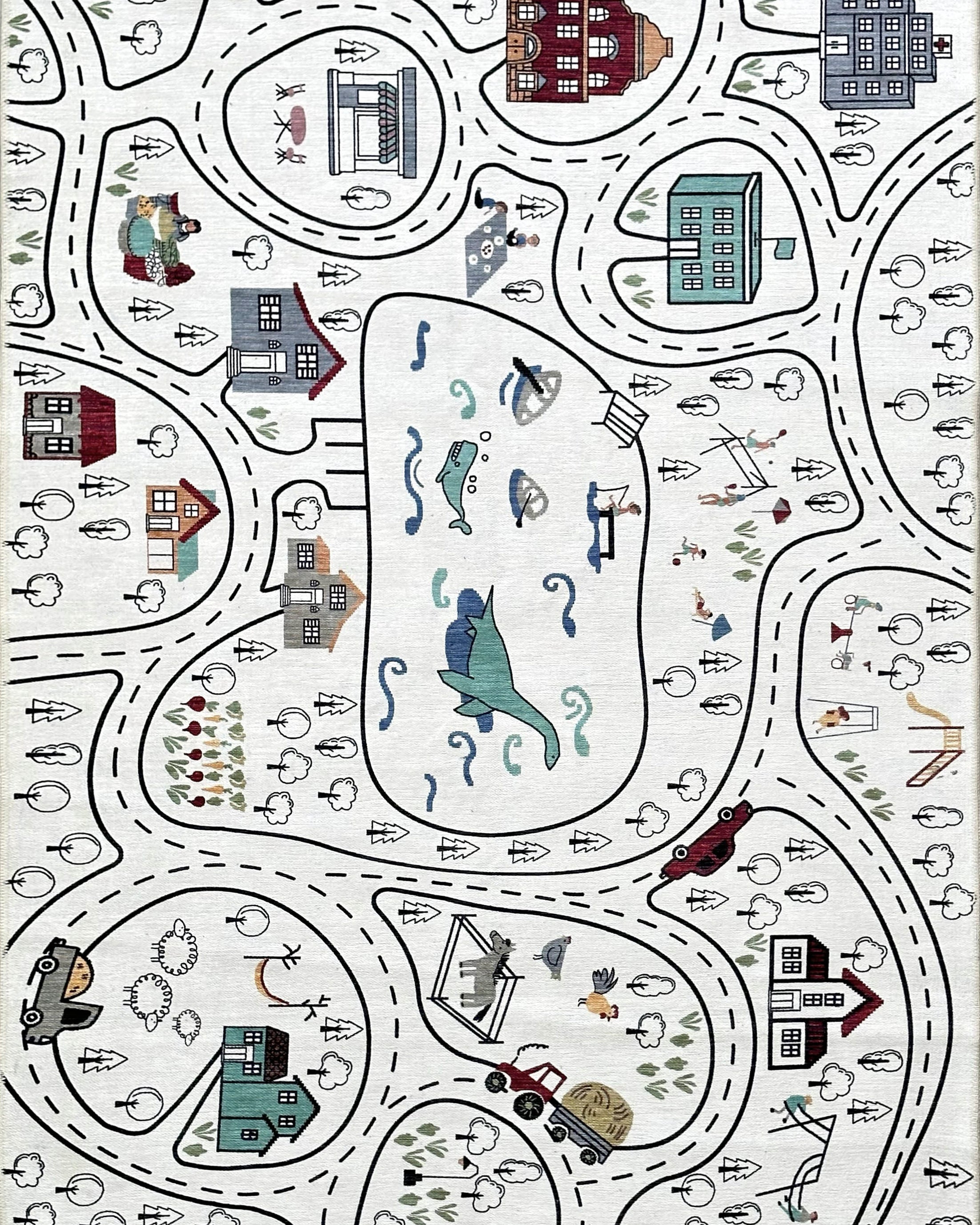 Neo Modern Kids Nursery Play Mat