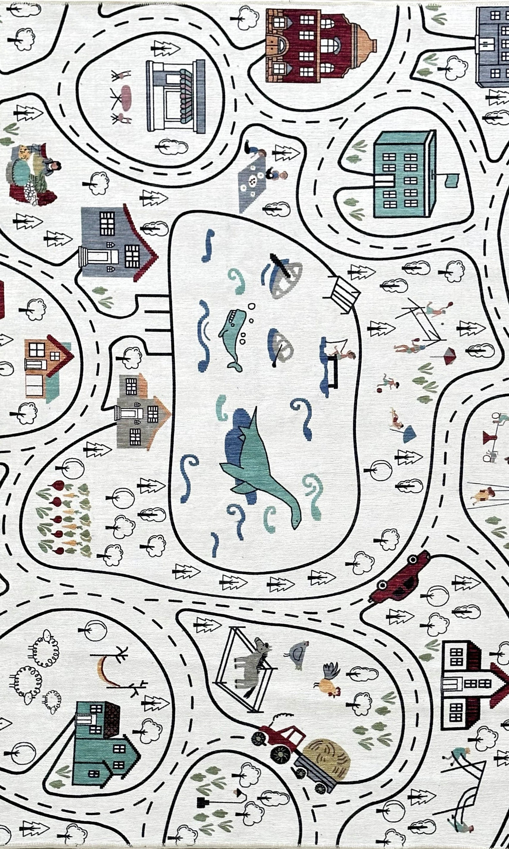 Neo Modern Kids Nursery Play Mat