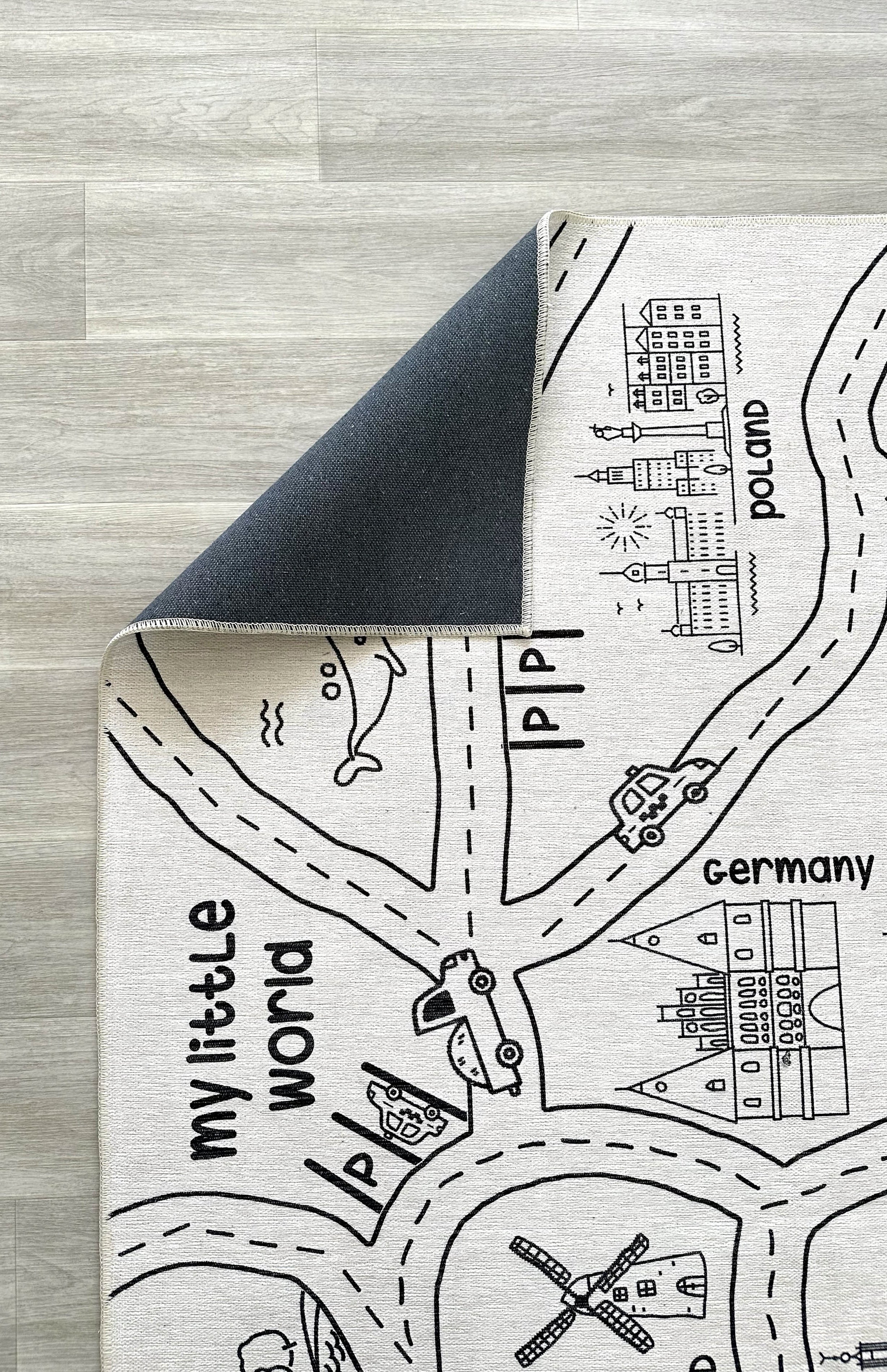 Kids World Play Mat Rug