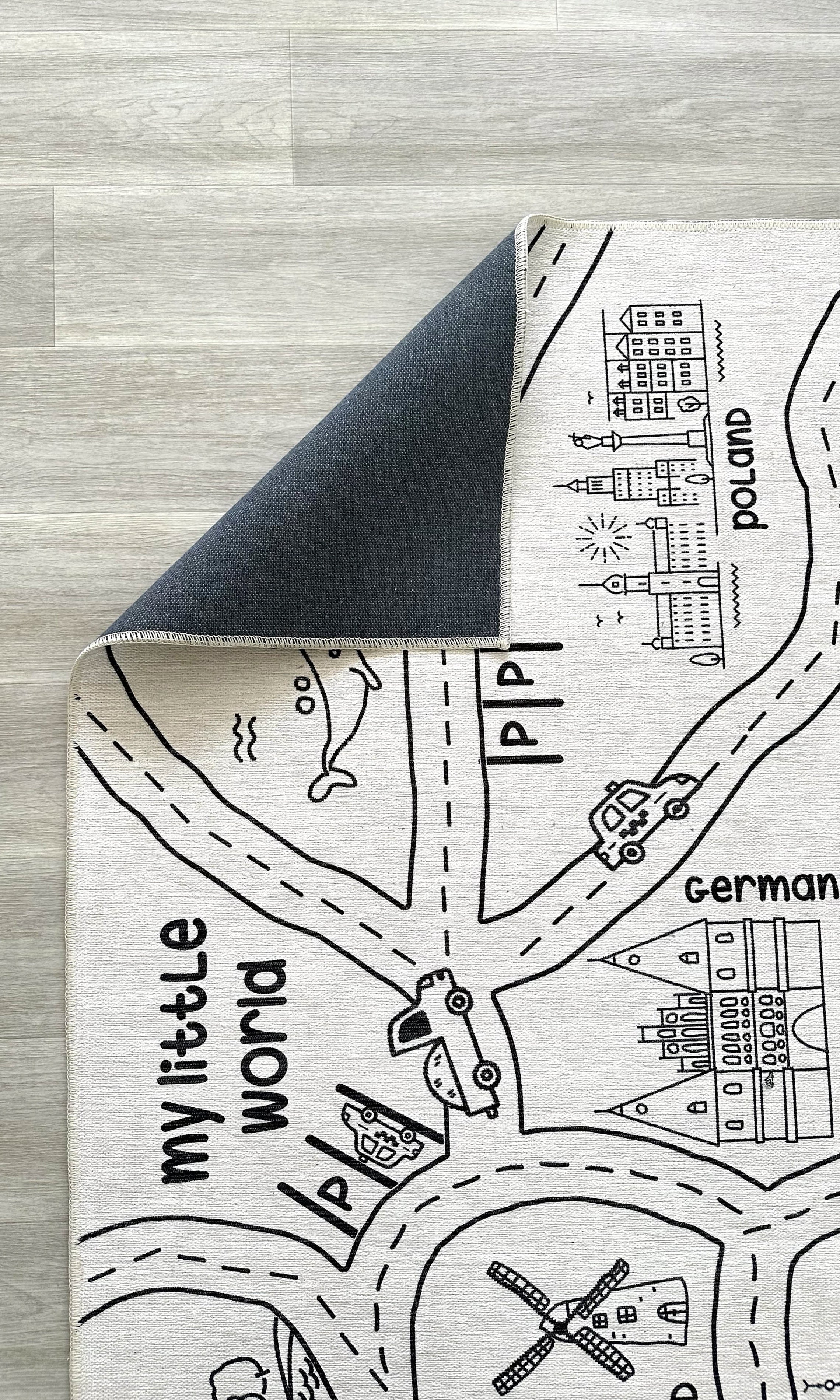 Kids World Play Mat Rug