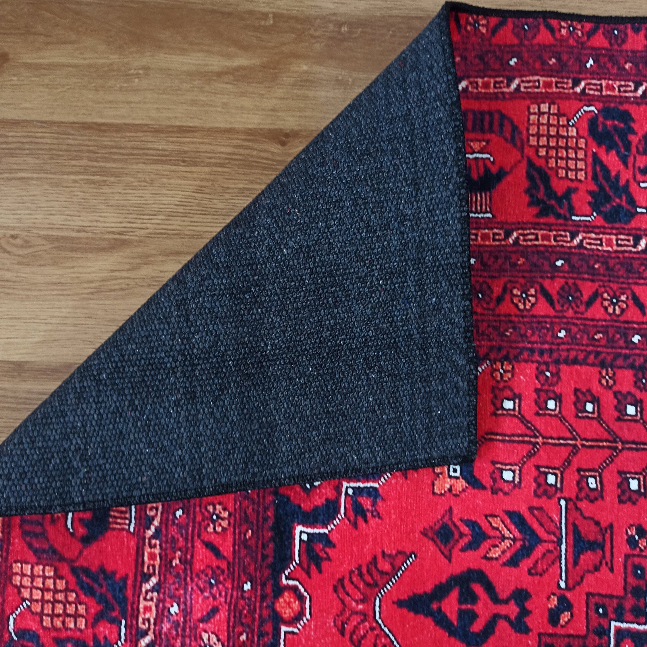 Klara Rug Turkish Red Blue Rug