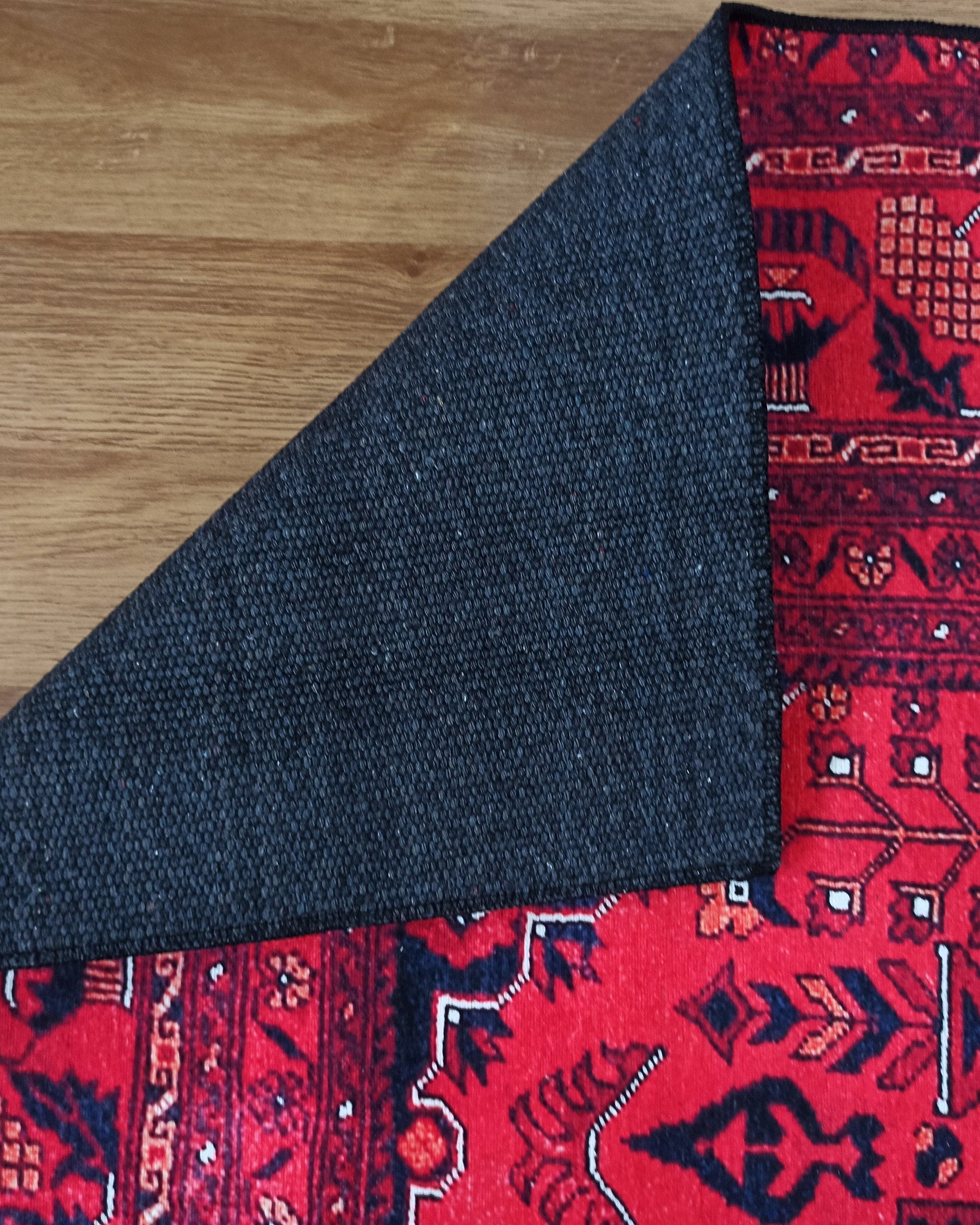 Klara Rug Turkish Red Blue Rug