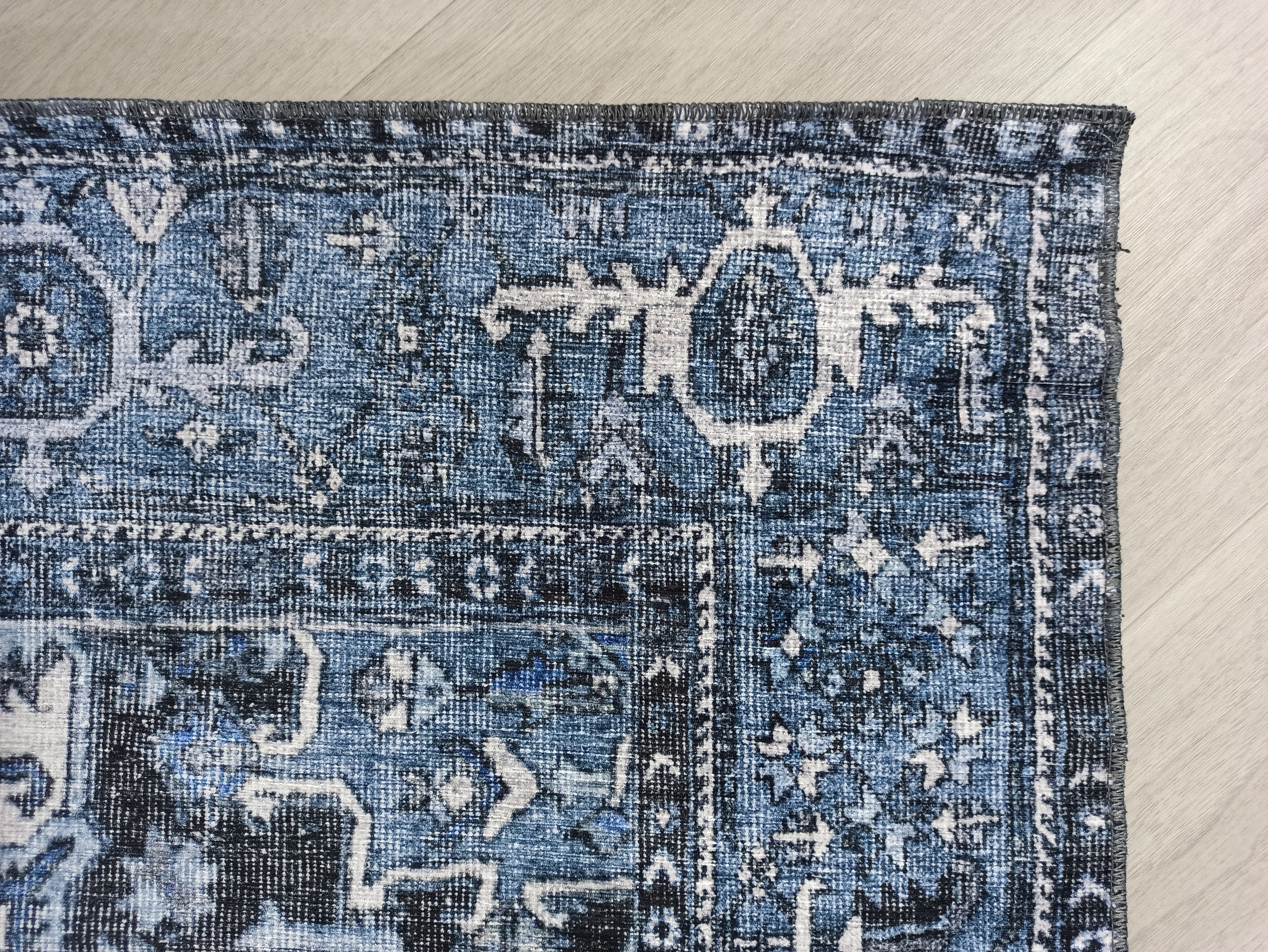 Koli Rug Persian Vintage Blue Rug