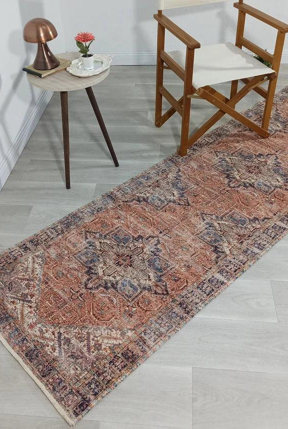 Lamya Turkish Faded Orange Beige-Blush Rug