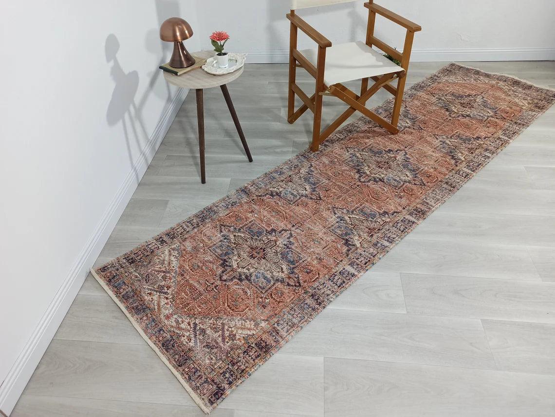 Lamya Turkish Faded Orange Beige-Blush Rug