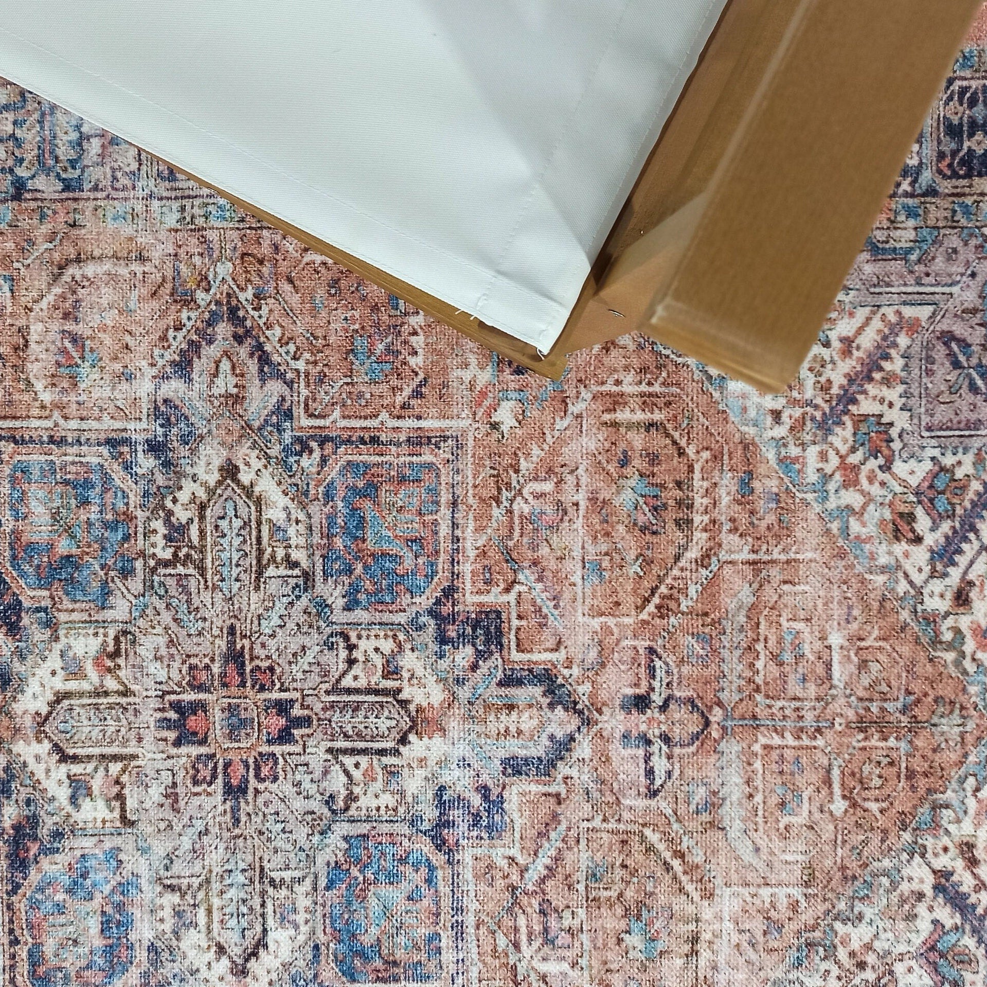 Lamya Turkish Faded Orange Beige-Blush Rug