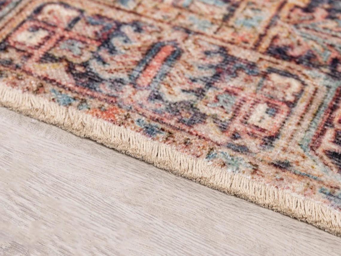 Lamya Turkish Faded Orange Beige-Blush Rug