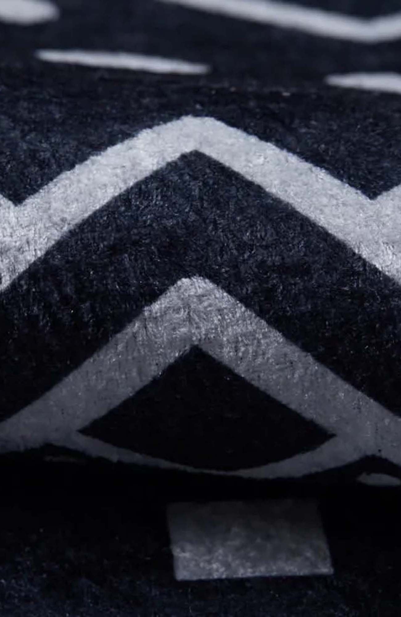 Lana Boho Aztec Black White Rug