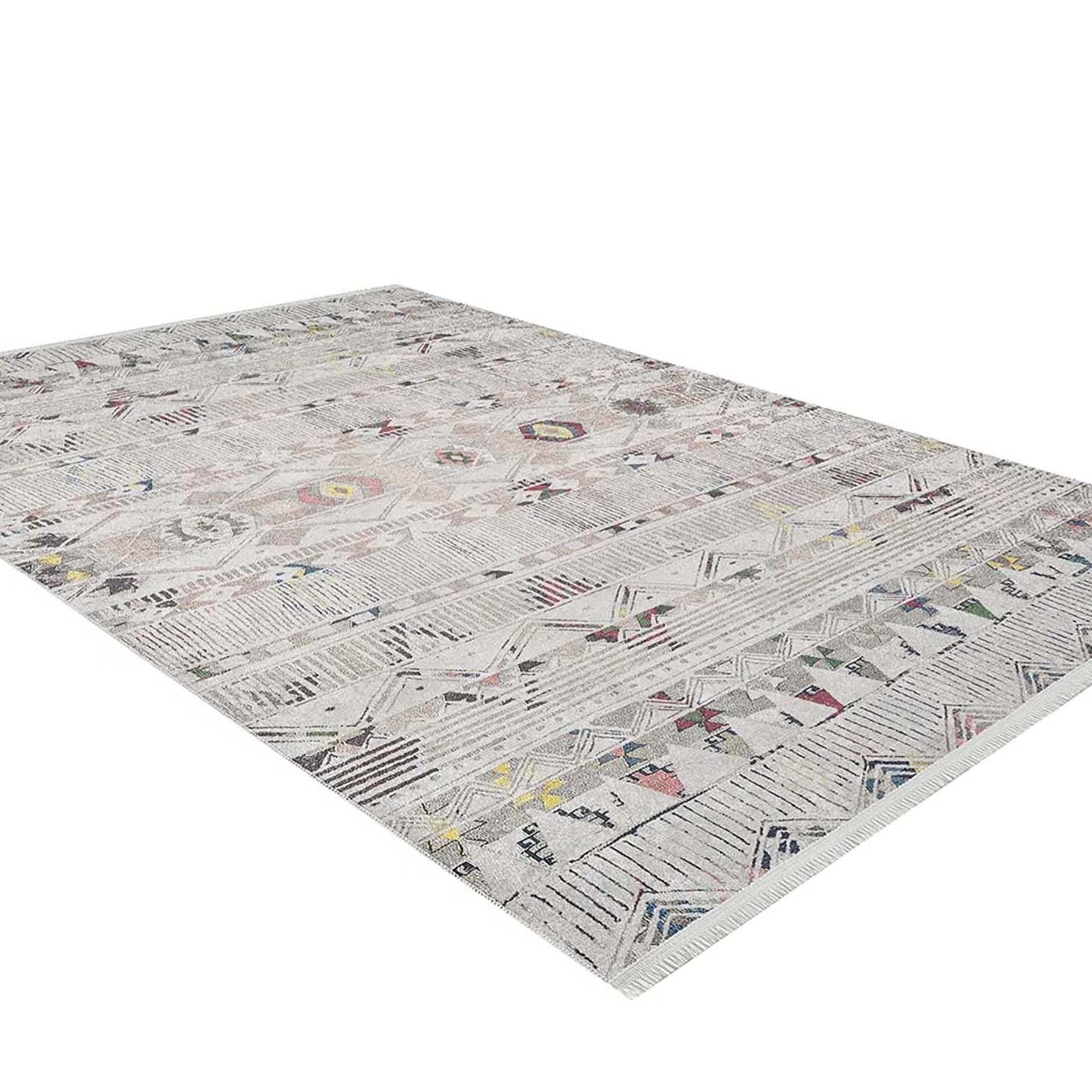 Lara Boho Turkish Beige Rug