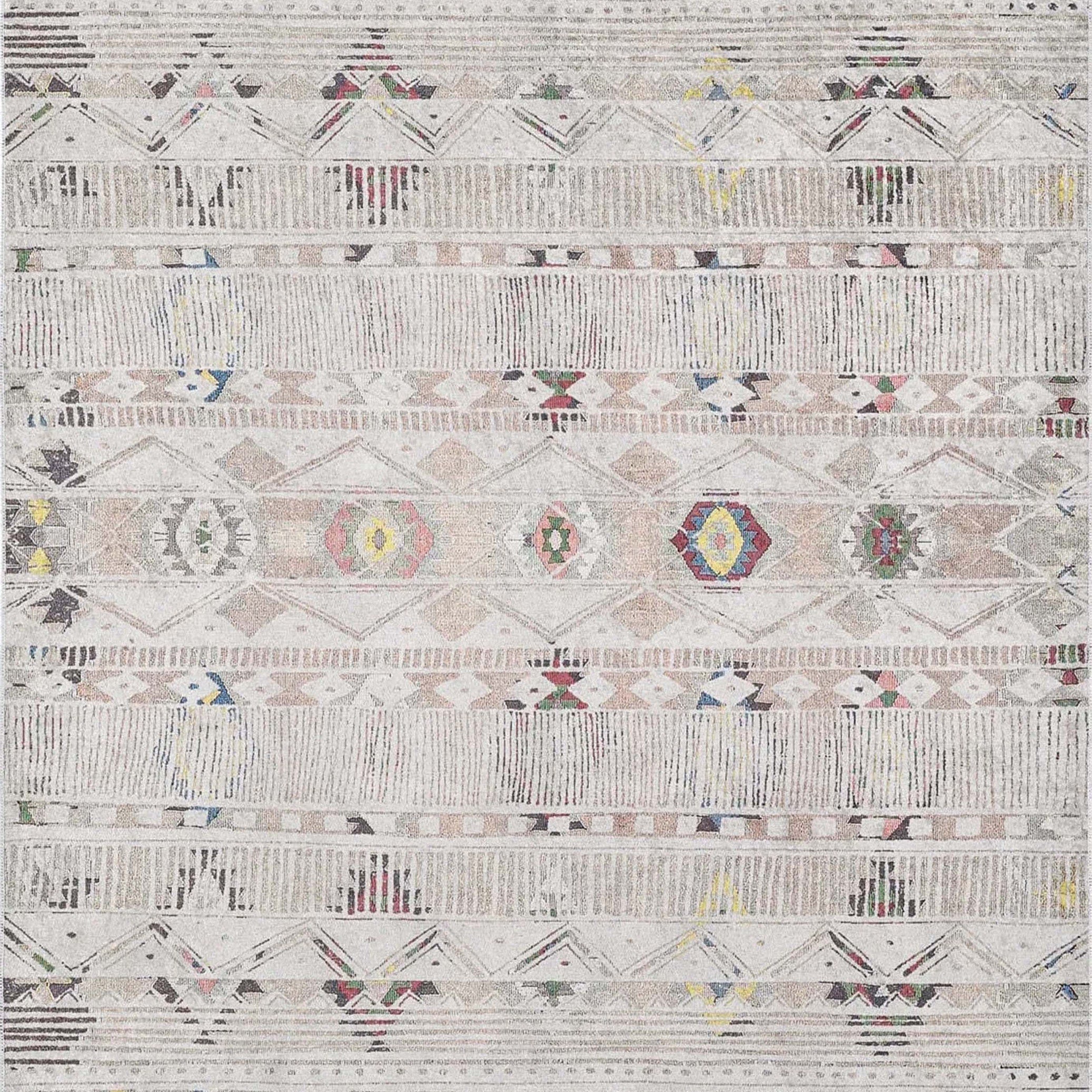 Lara Boho Turkish Beige Rug