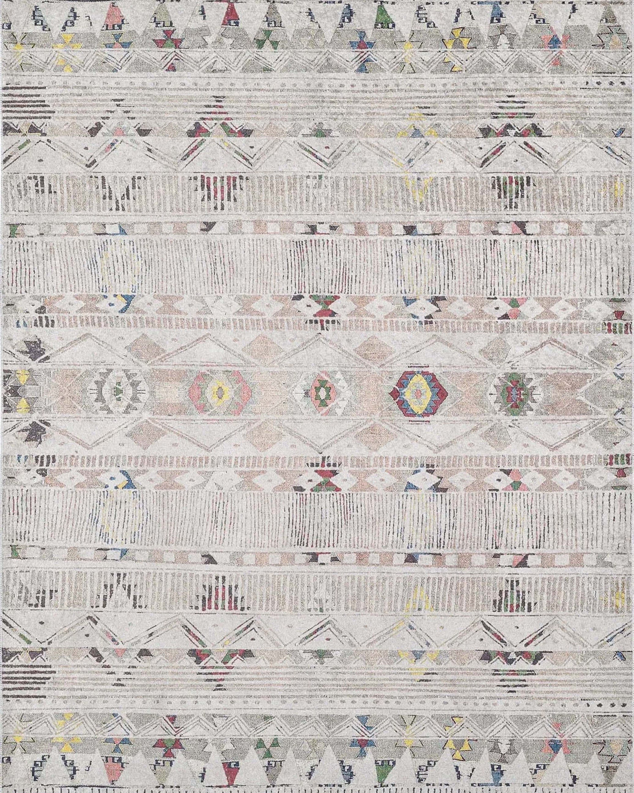 Lara Boho Turkish Beige Rug