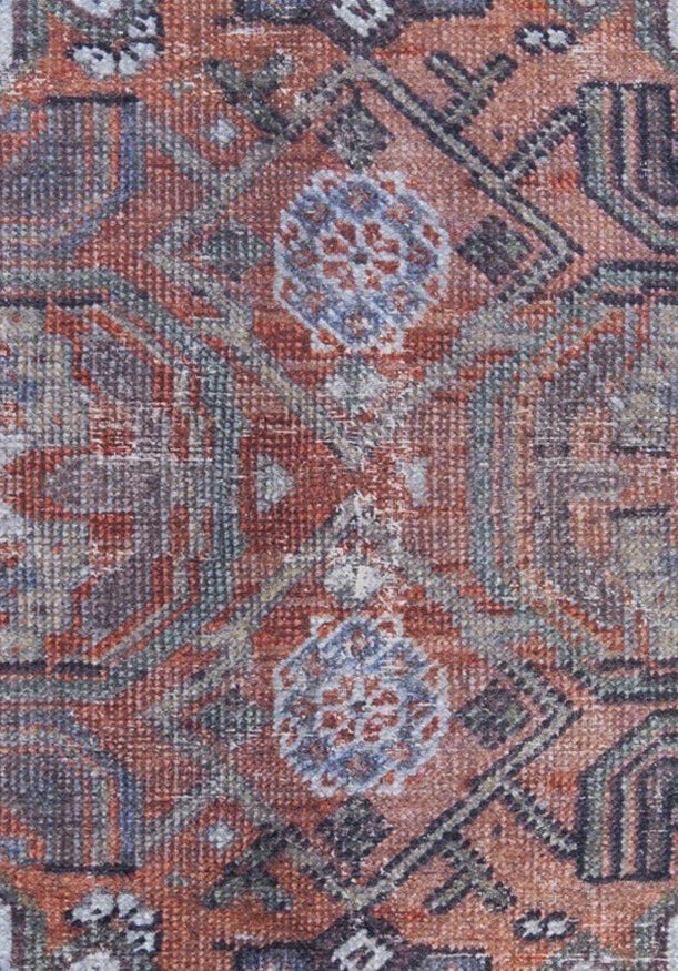 Laysa Rug Turkish Oriental Rustic Tribal Brown Rug
