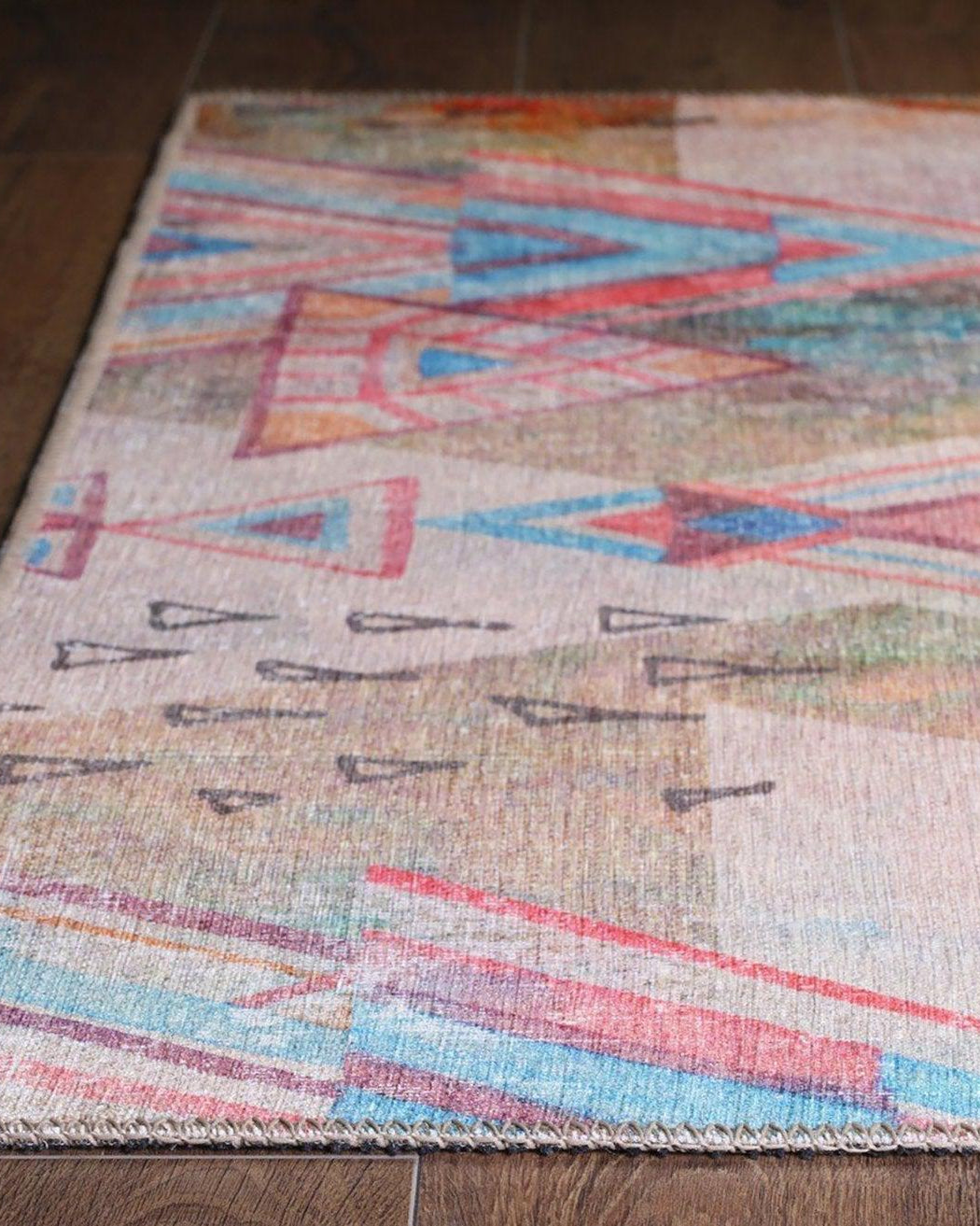 Lily Modern Watercolor Rug